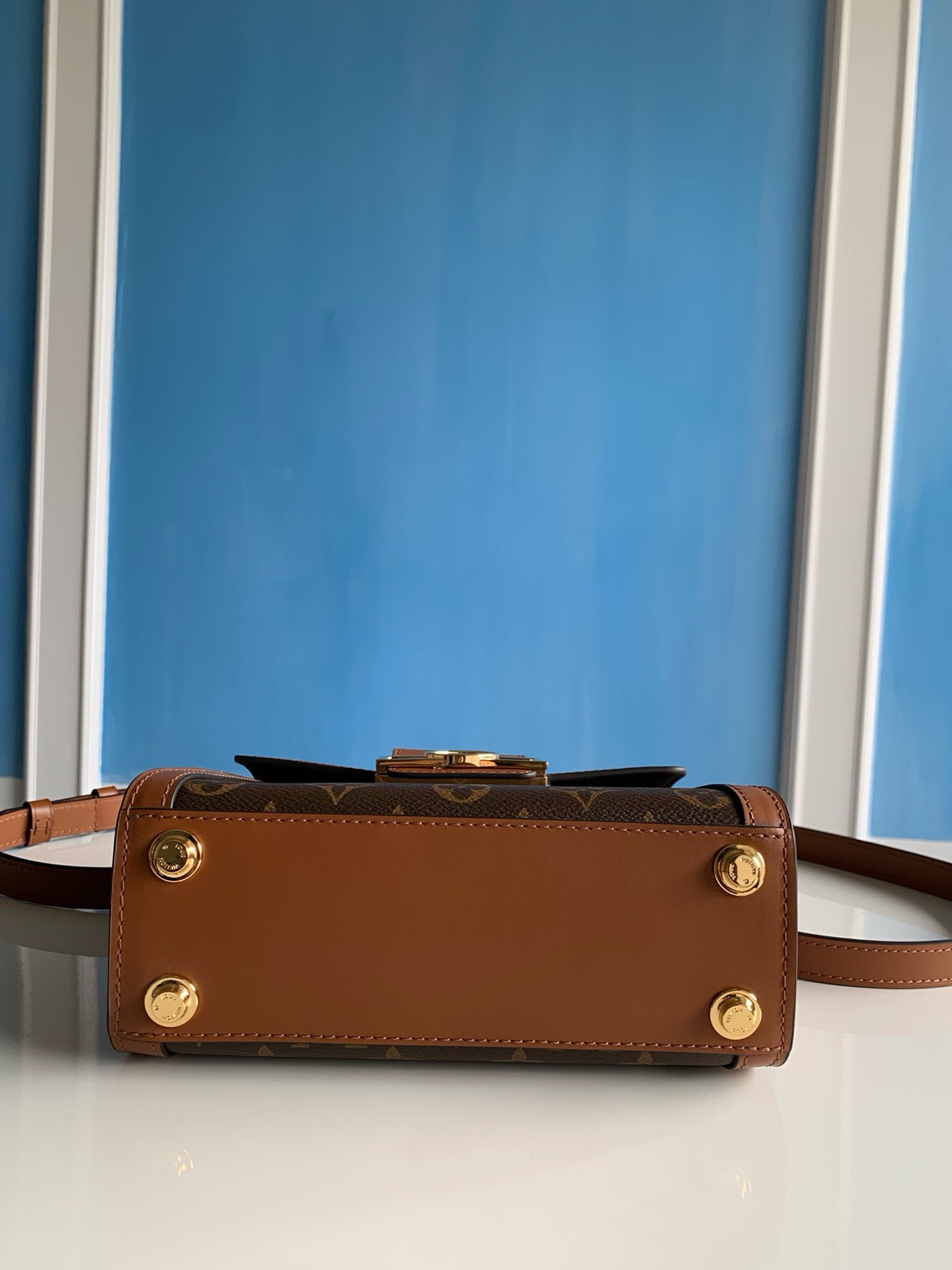 Bagsaaa L0vis Vvtt0n Dauphine Top Handle Bag - 17.5x17.5x9 cm