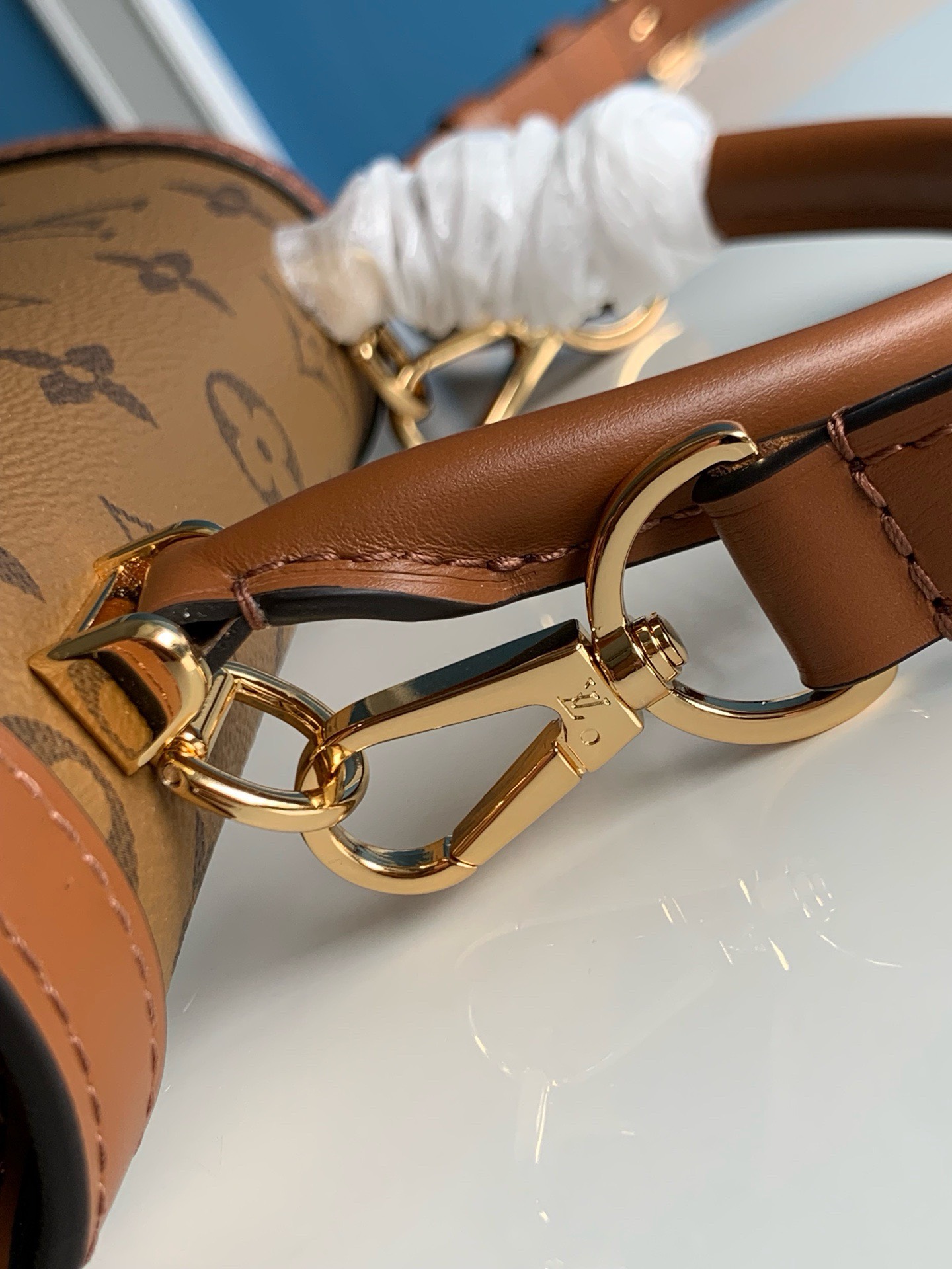 Bagsaaa L0vis Vvtt0n Dauphine Top Handle Bag - 17.5x17.5x9 cm