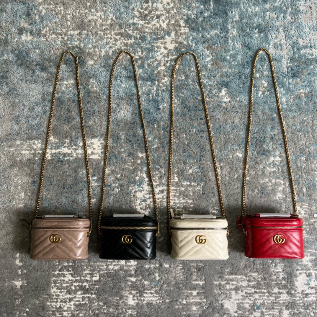 Bagsaaa Gvc*1 Marmont Mini Vanity Bag - 7.5