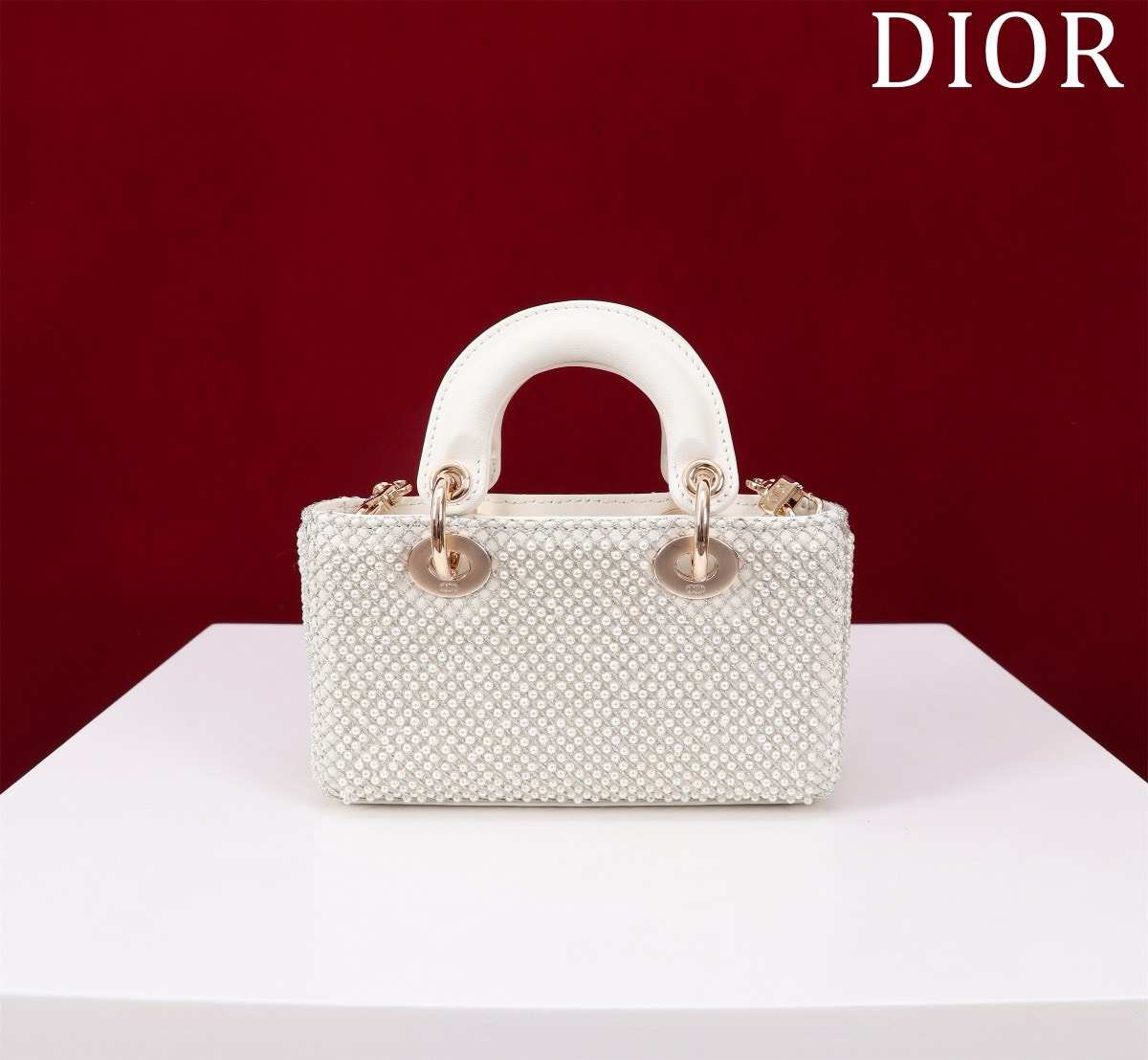 Bagsaaa D10r Lady D Joy Micro Pearl Bag - 16.5x6x10cm