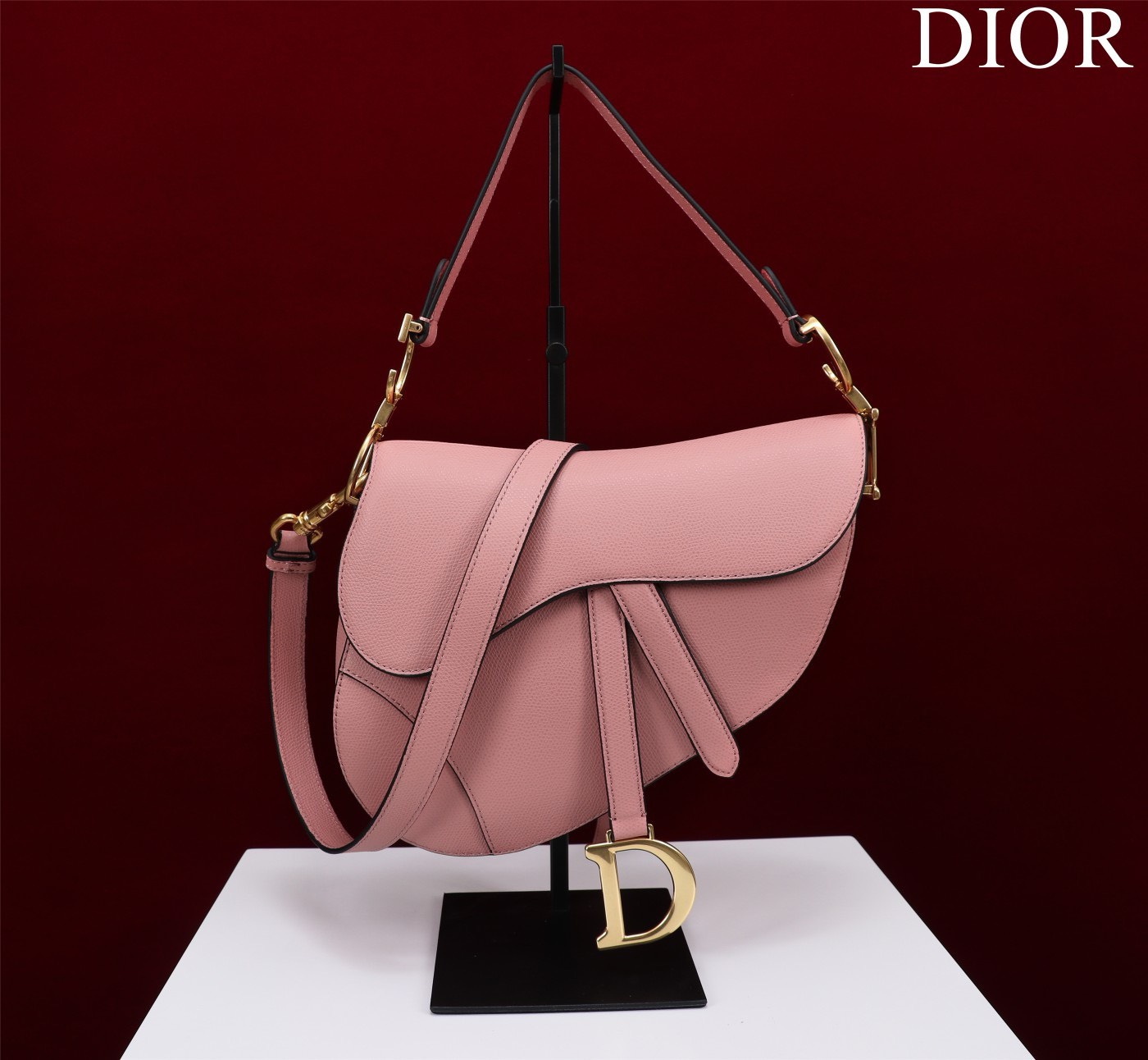 Bagsaaa D10r Saddle Medium Light With Strap - 25.5x20x6.5cm