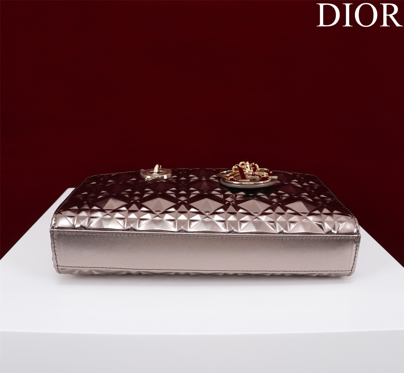 Bagsaaa D10r Lady D - Joy D1am0nd Bronze Bag - 26x13.5x5cm
