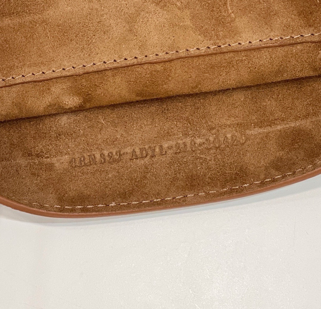 Bagsaaa F**di Peekaboo Selleria Peekaboo Brown Bag - 33x13.5x25cm