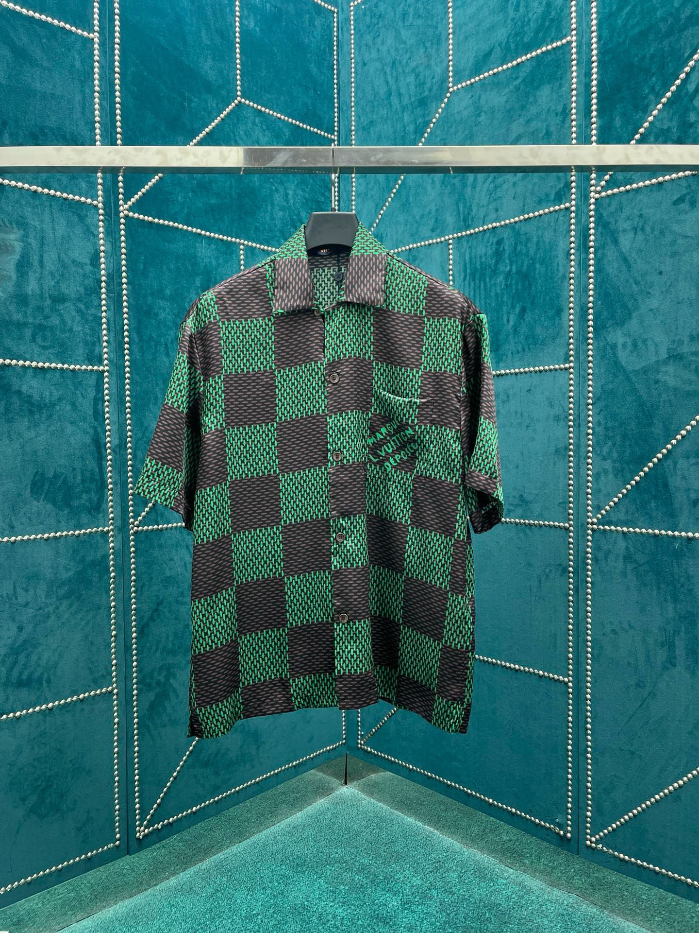Bagsaaa L0vis Vvtt0n Green Damier Set