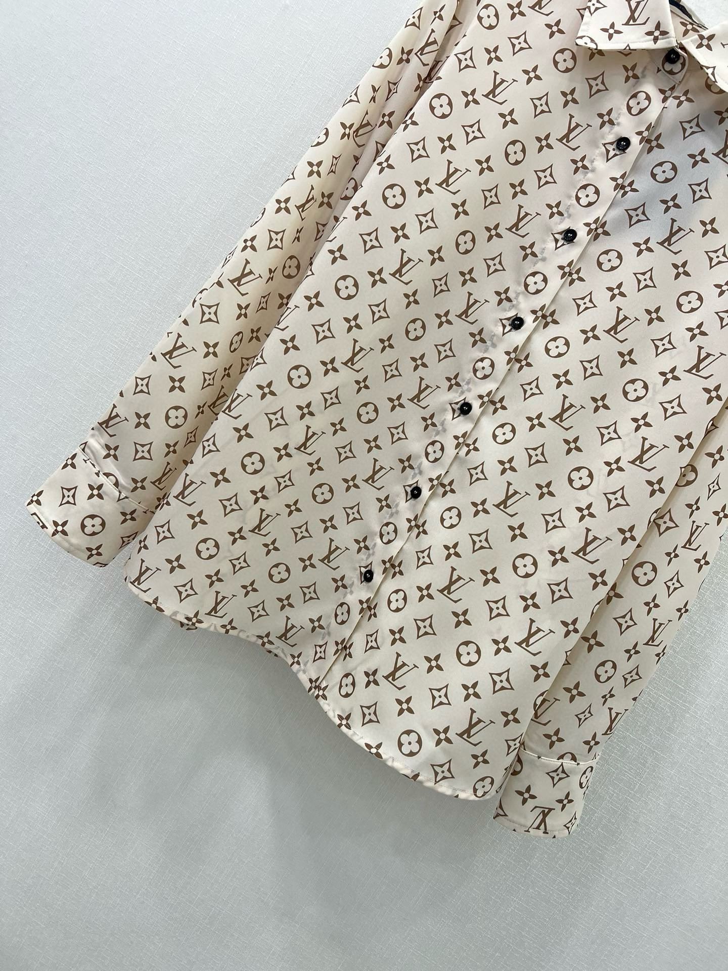 Bagsaaa L0vis Vvtt0n Silk Fabric Monogram Cream Color