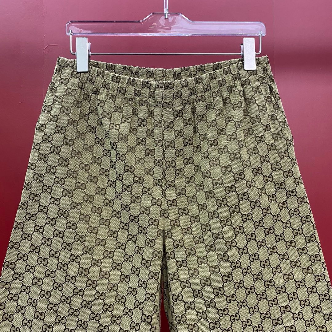 Bagsaaa Gvc*1 GG linen-blend short