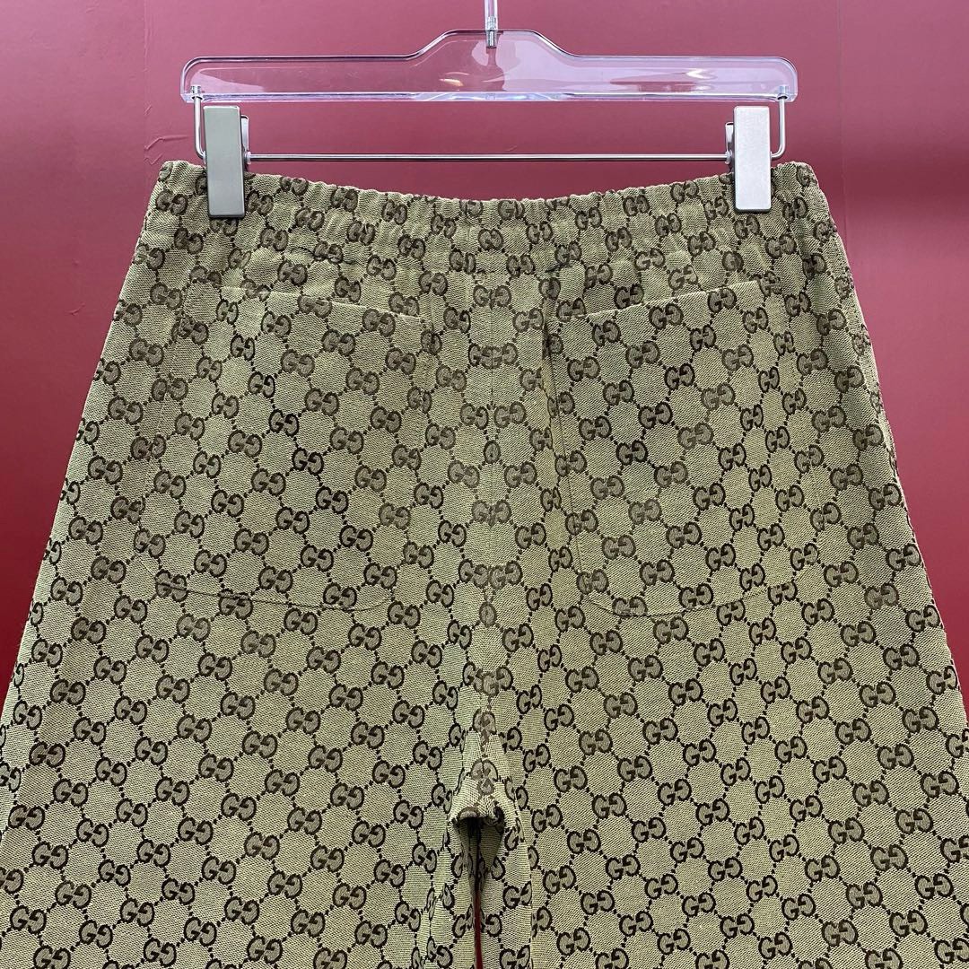 Bagsaaa Gvc*1 GG linen-blend short