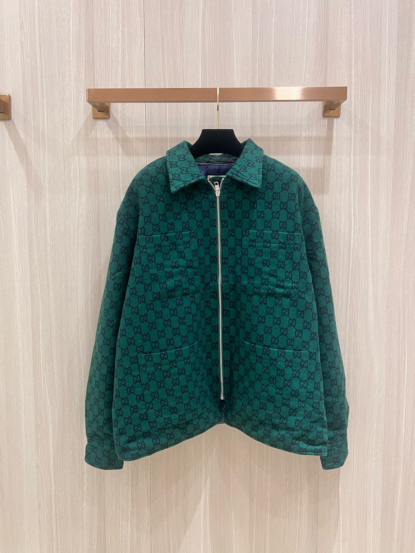 Bagsaaa Gvc*1 GG wool flannel padded Jacket