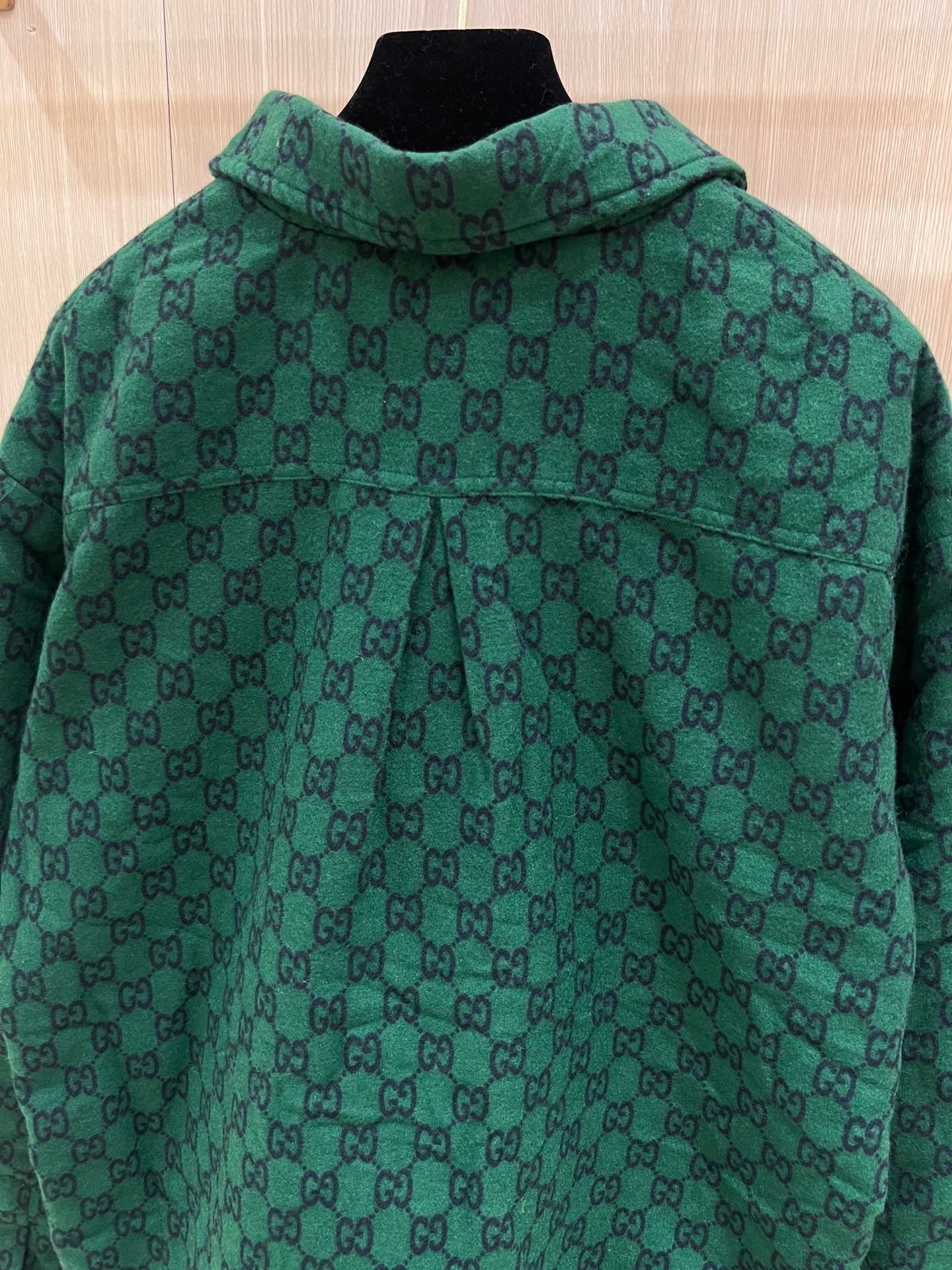 Bagsaaa Gvc*1 GG wool flannel padded Jacket
