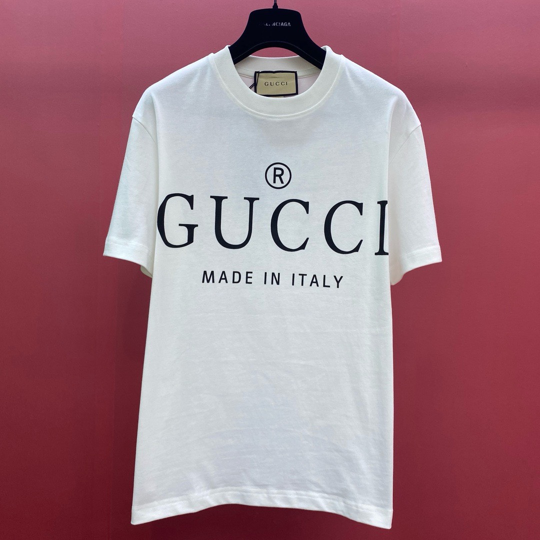 Bagsaaa Gvc*1 Made In Italy White T-Shirt