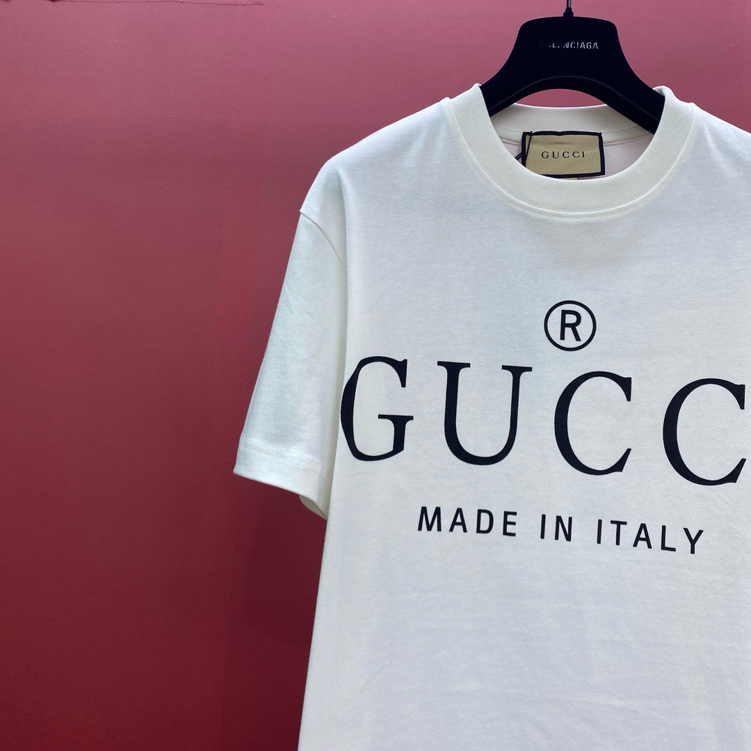 Bagsaaa Gvc*1 Made In Italy White T-Shirt