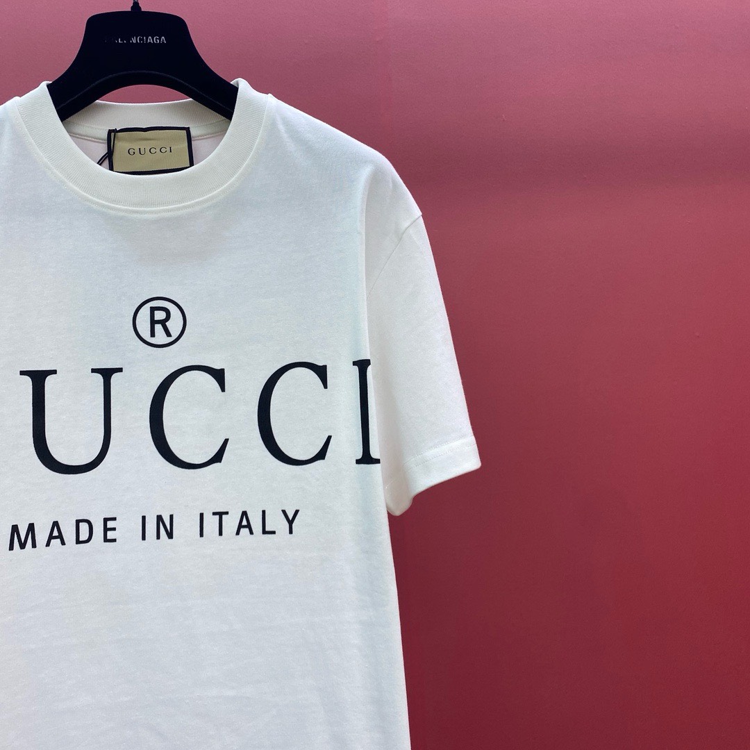Bagsaaa Gvc*1 Made In Italy White T-Shirt