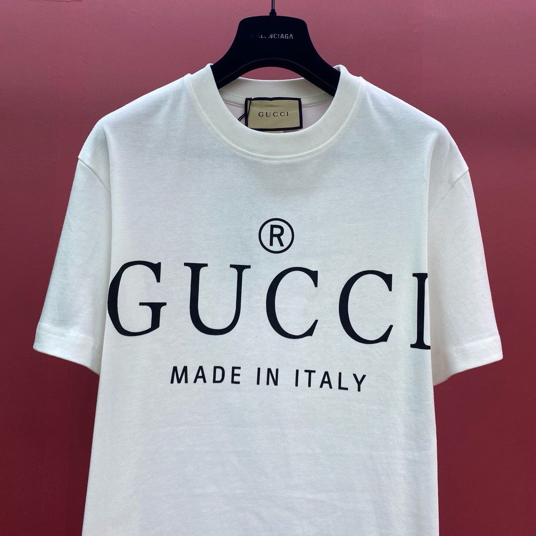 Bagsaaa Gvc*1 Made In Italy White T-Shirt