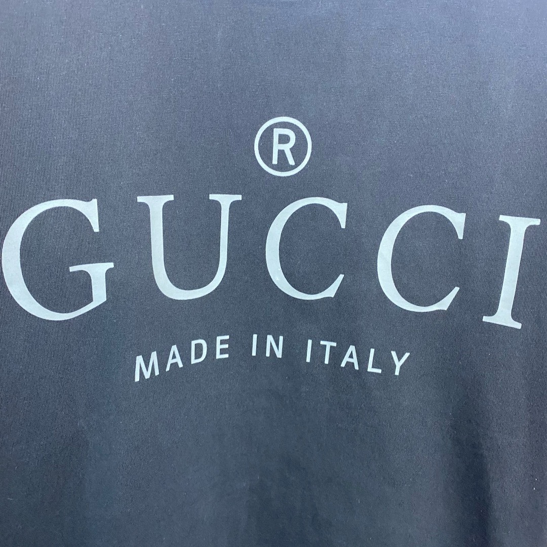 Bagsaaa Gvc*1 Made In Italy Black T-Shirt