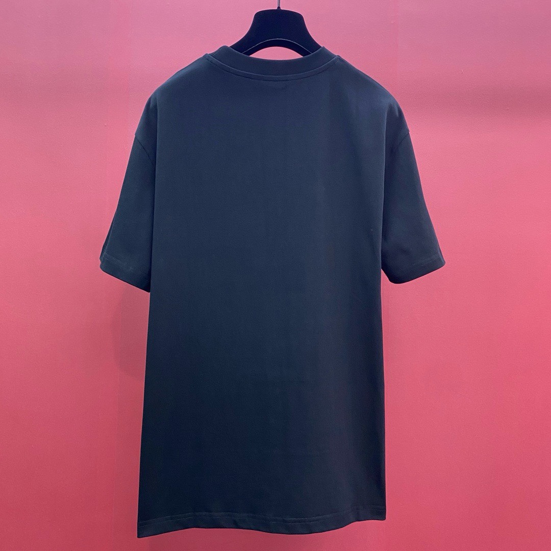 Bagsaaa Gvc*1 Made In Italy Black T-Shirt