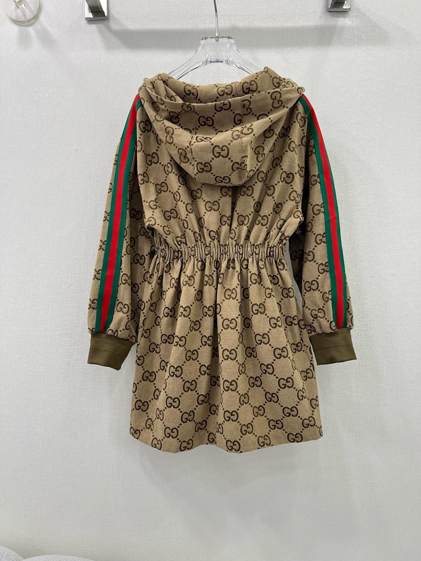 Bagsaaa Gvc*1 Jumbo GG Zip-Up Dress
