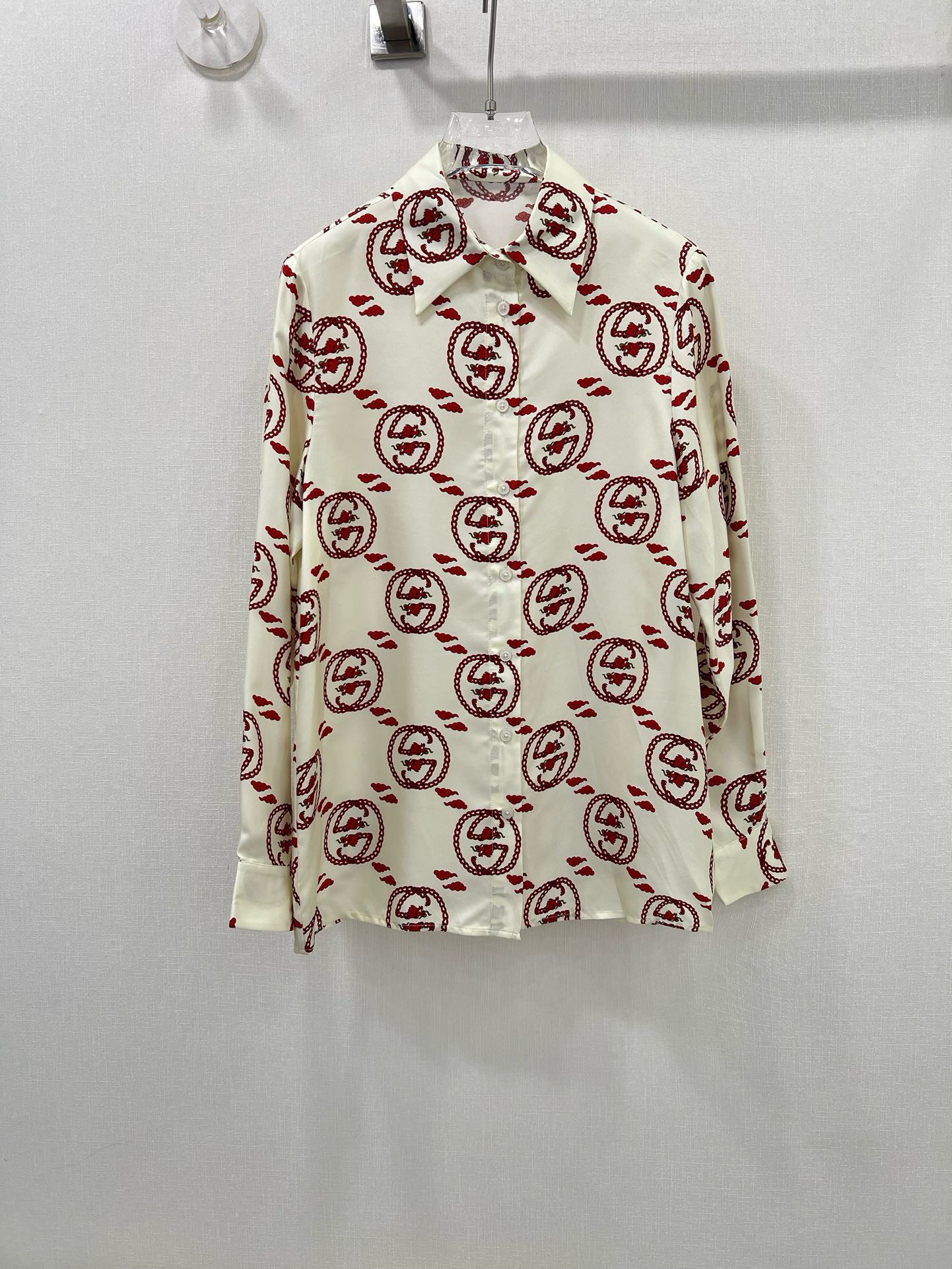 Bagsaaa Gvc*1 Blondie Logo Silk White Set