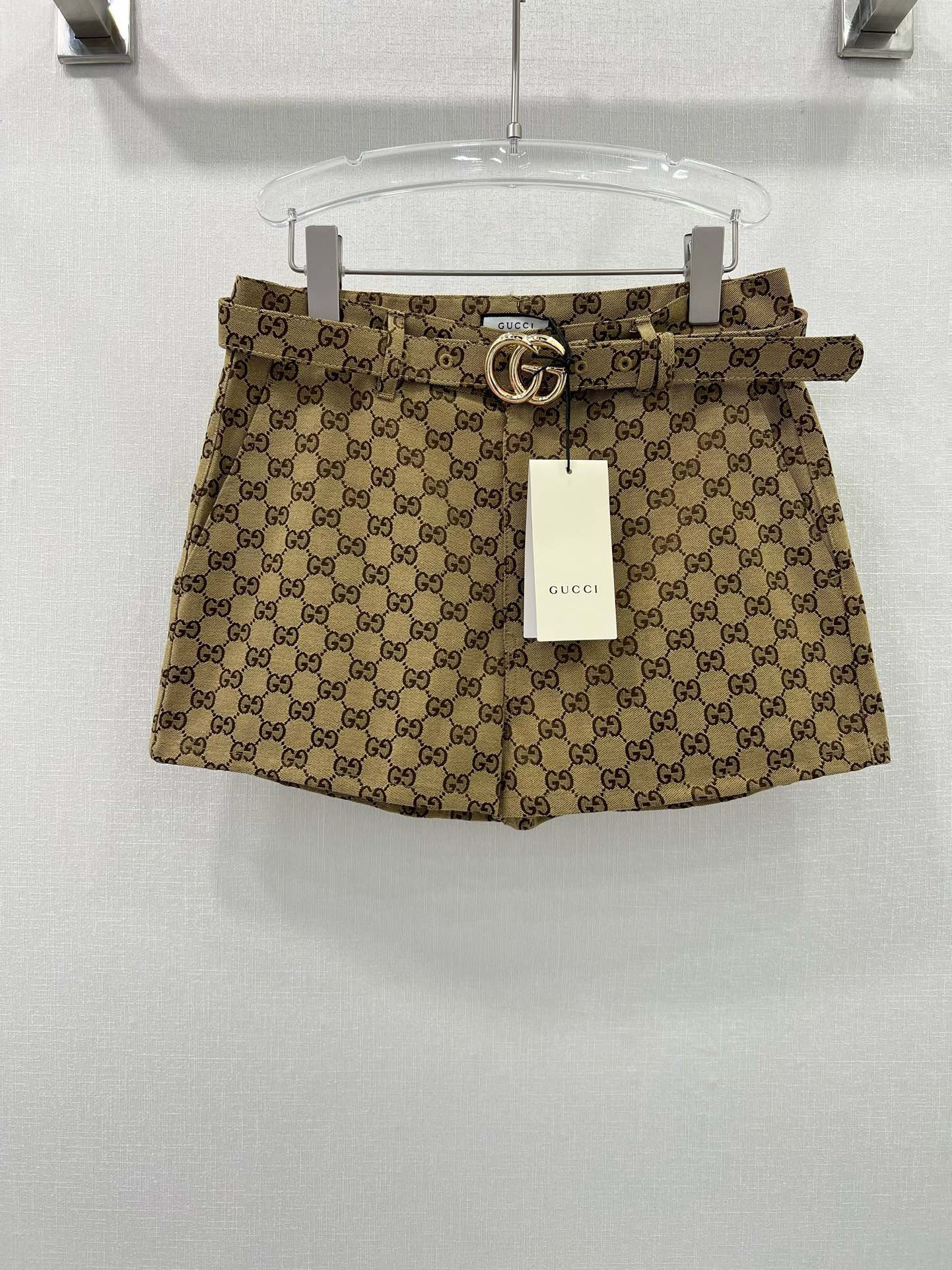 Bagsaaa Gvc*1 GG Ebony Brown Short