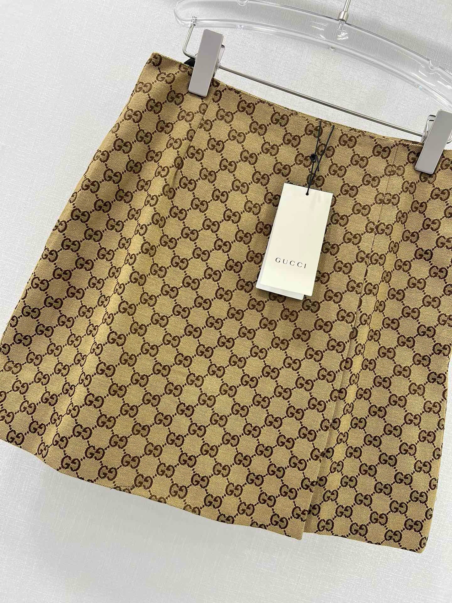 Bagsaaa Gvc*1 GG Ebony Brown Skirt