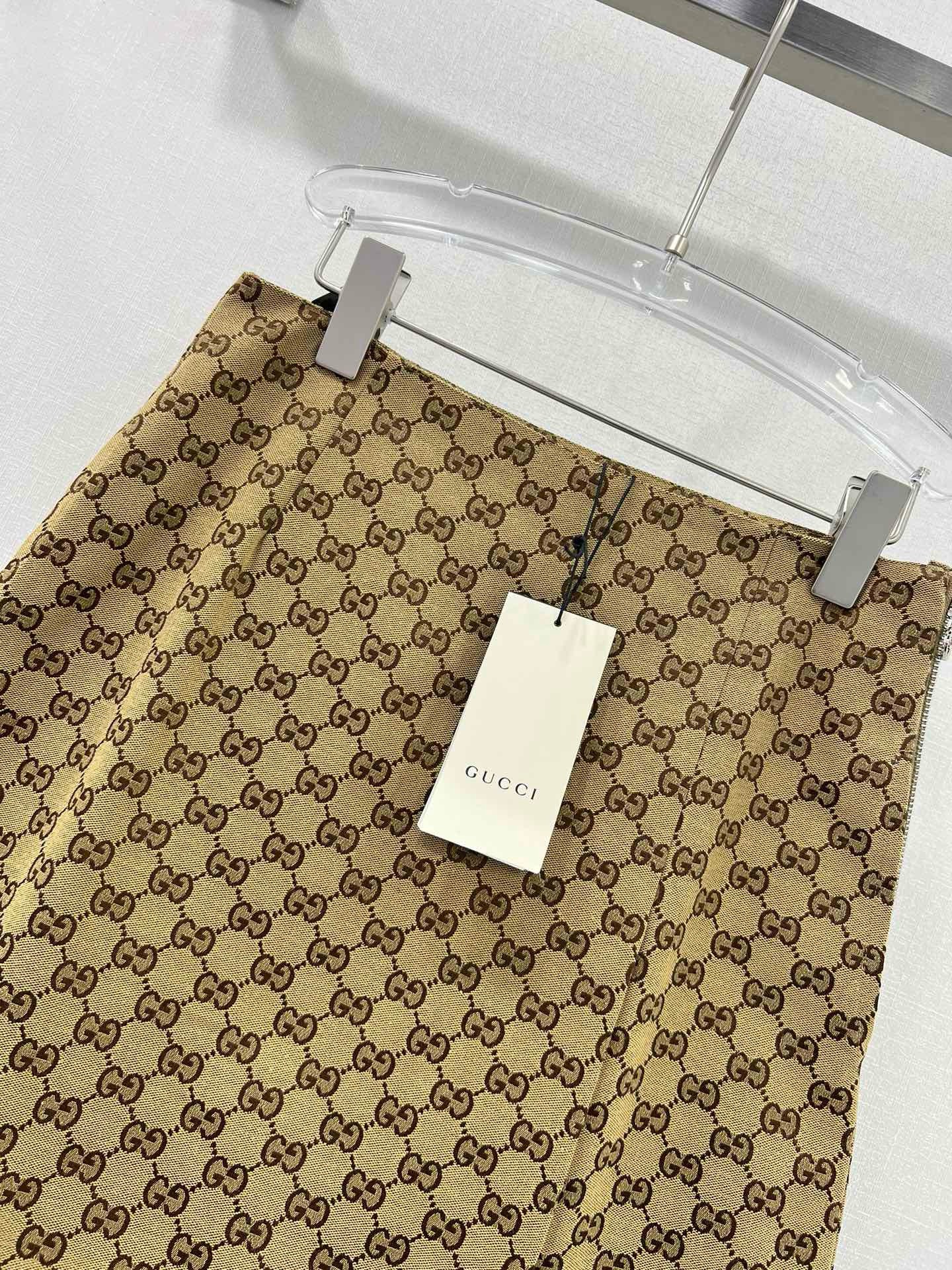 Bagsaaa Gvc*1 GG Ebony Brown Skirt