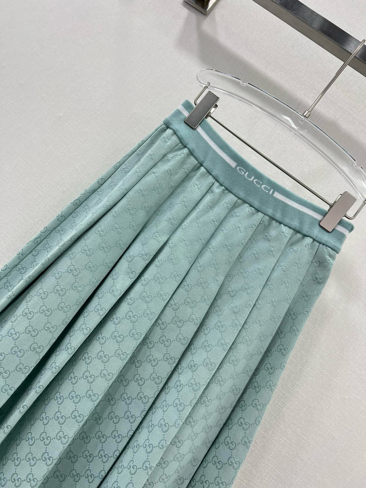 Bagsaaa Gvc*1 Blue GG Enoby Long Skirt