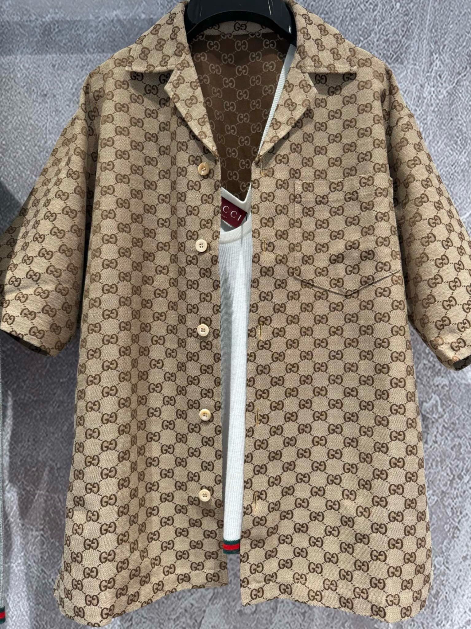 Bagsaaa Gvc*1 GG Ebony Brown Shirt