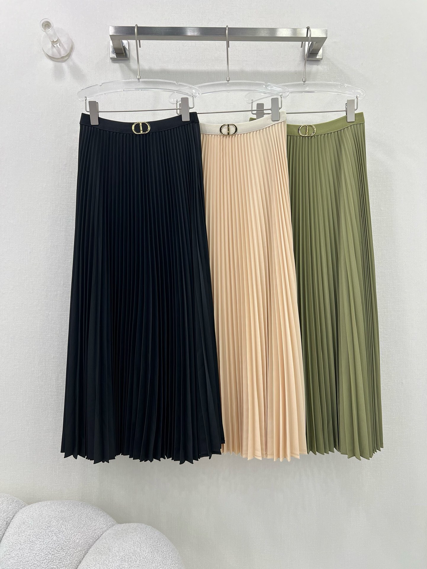 Bagsaaa D10r long pleat skirt