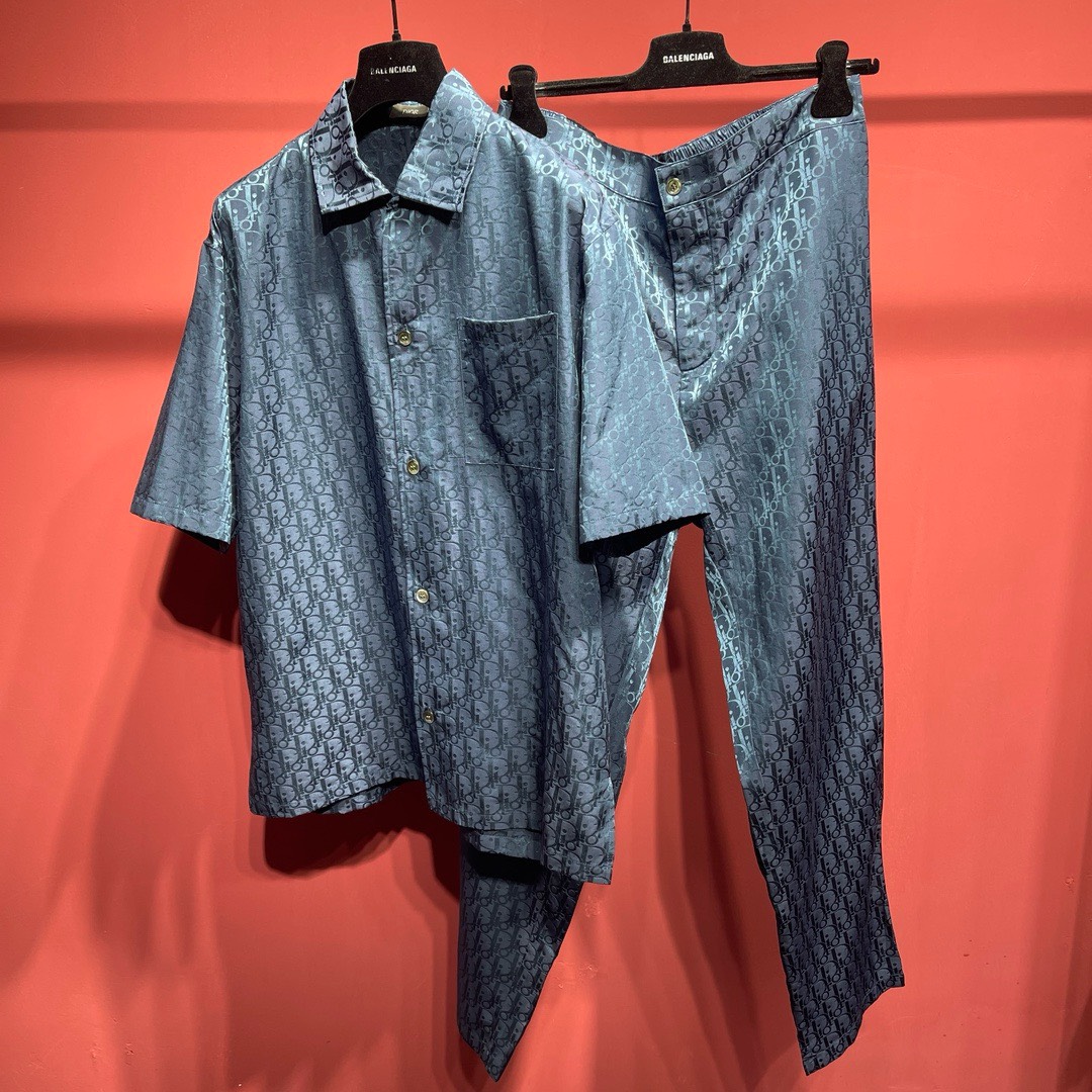 Bagsaaa D10r men Set Silk Blue Oblique 