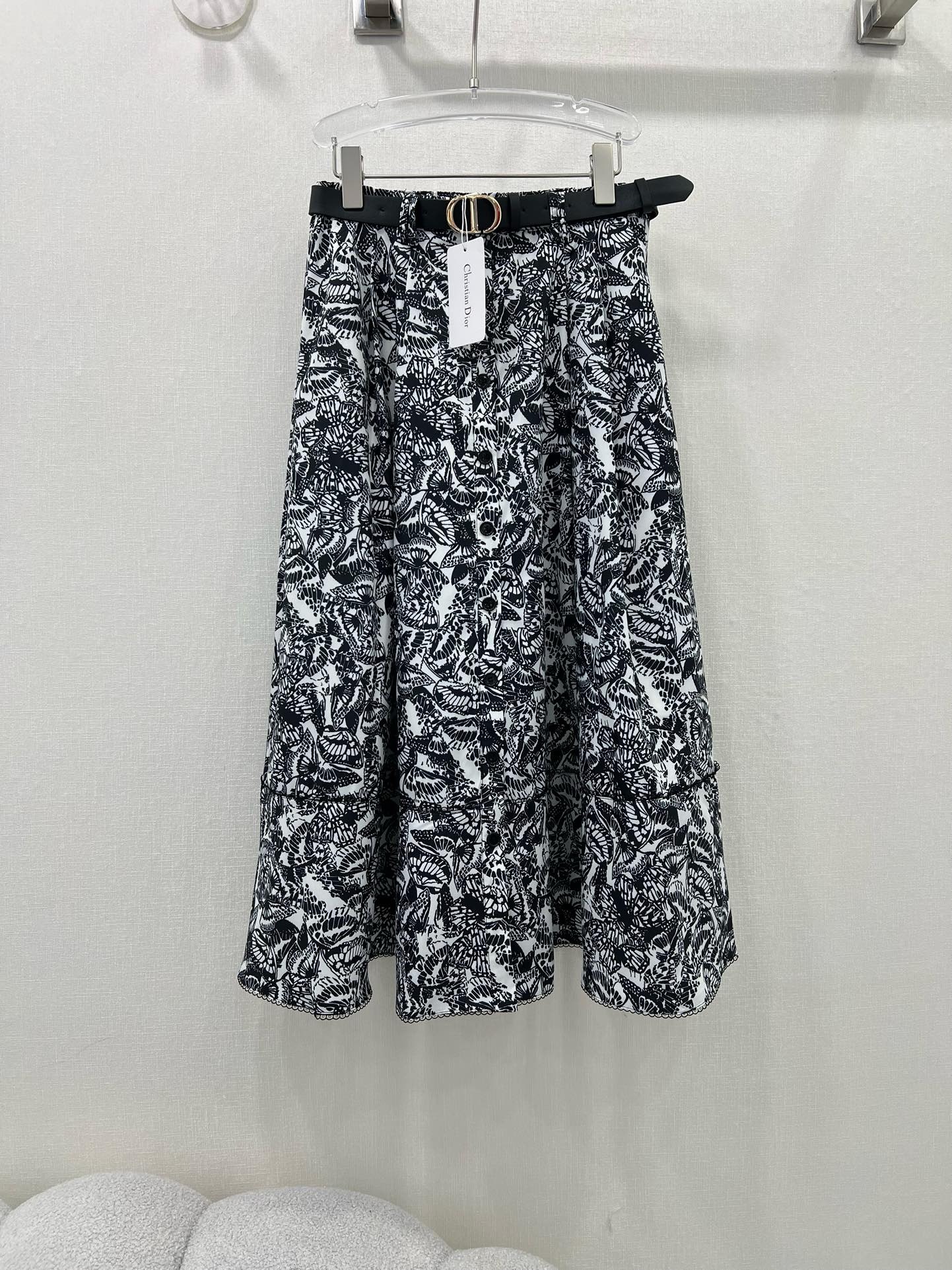 Bagsaaa D10r Long Skirt Butterfly