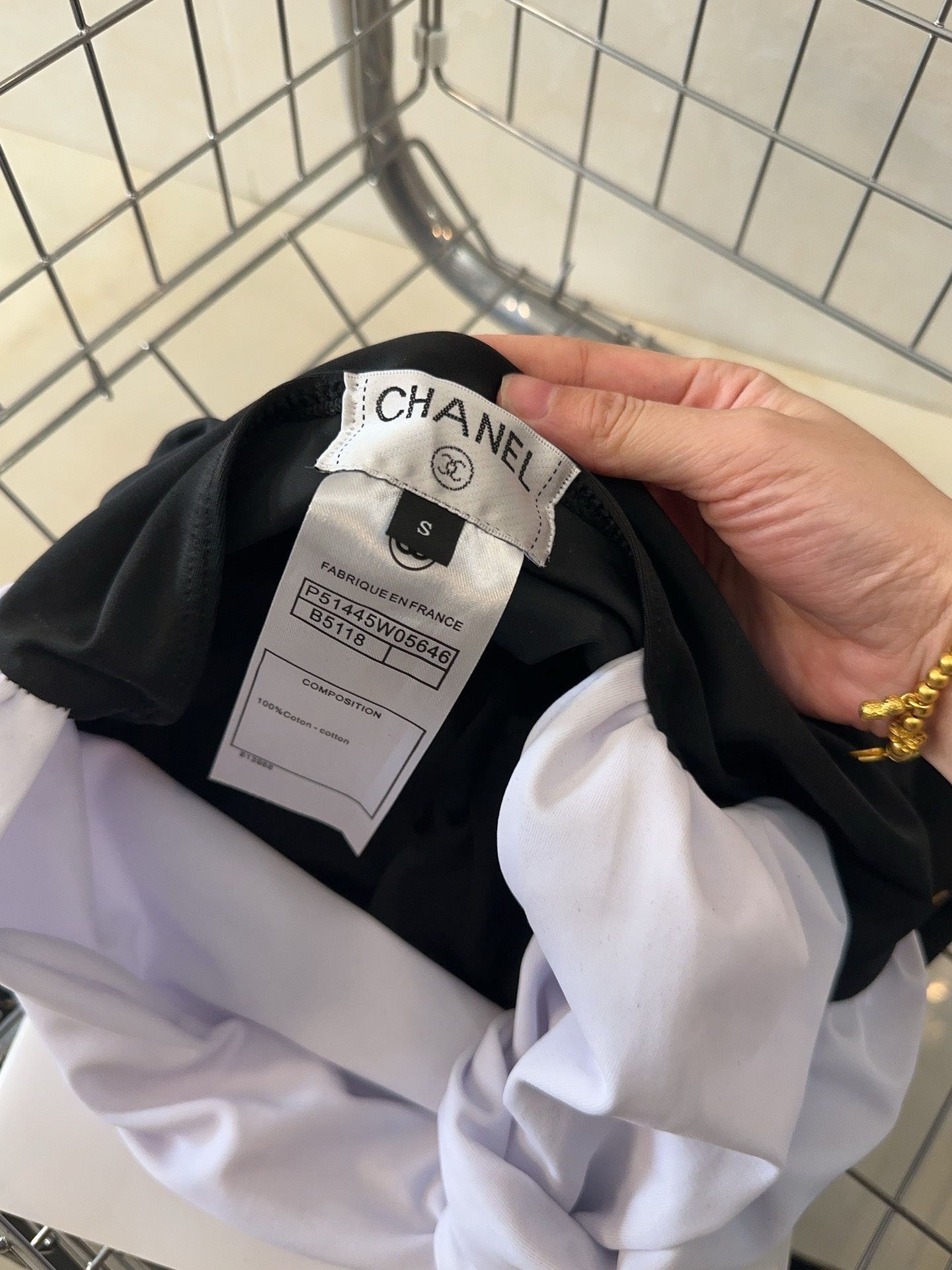Bagsaaa Ch**el One Piece Two Toned