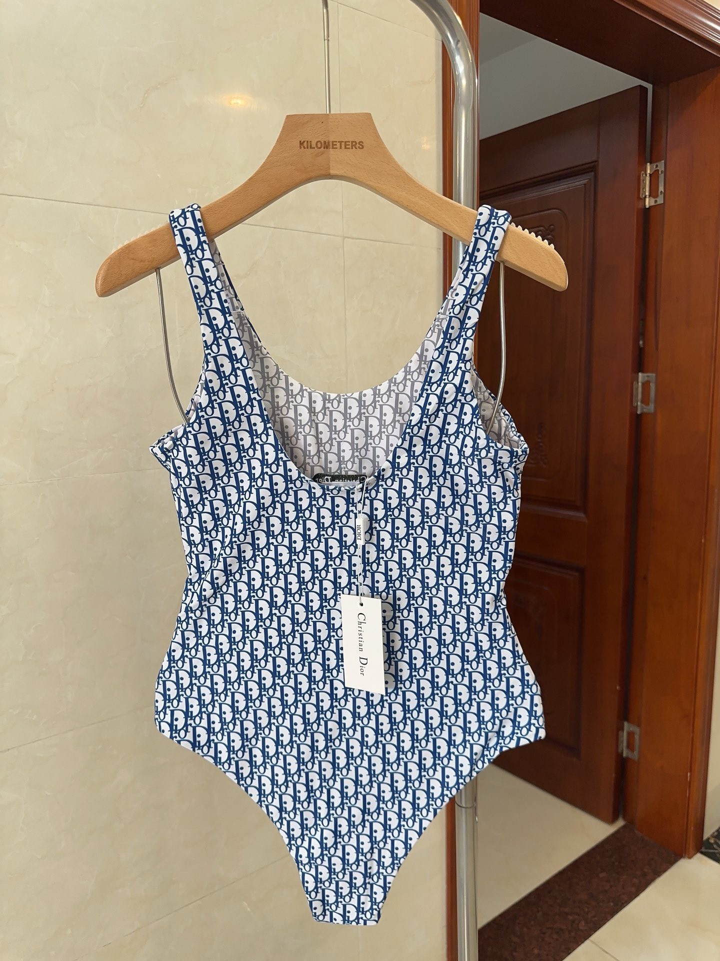 Bagsaaa D10r One Piece Oblique Jacquard Blue