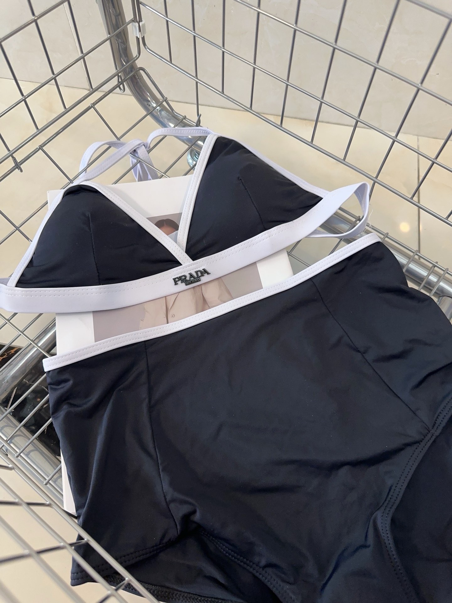 Bagsaaa Pra*a Black Bikini