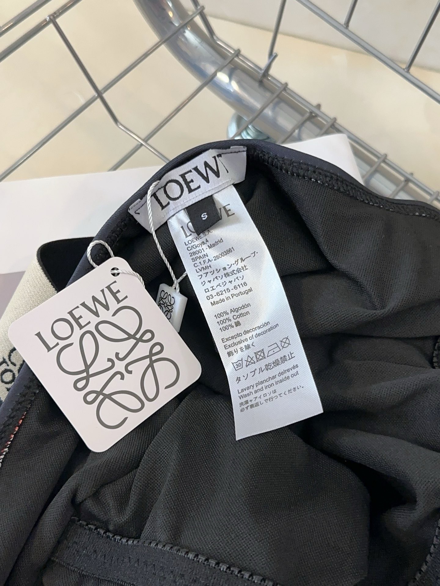 Bagsaaa L0ew* Black One Piece Swimwear