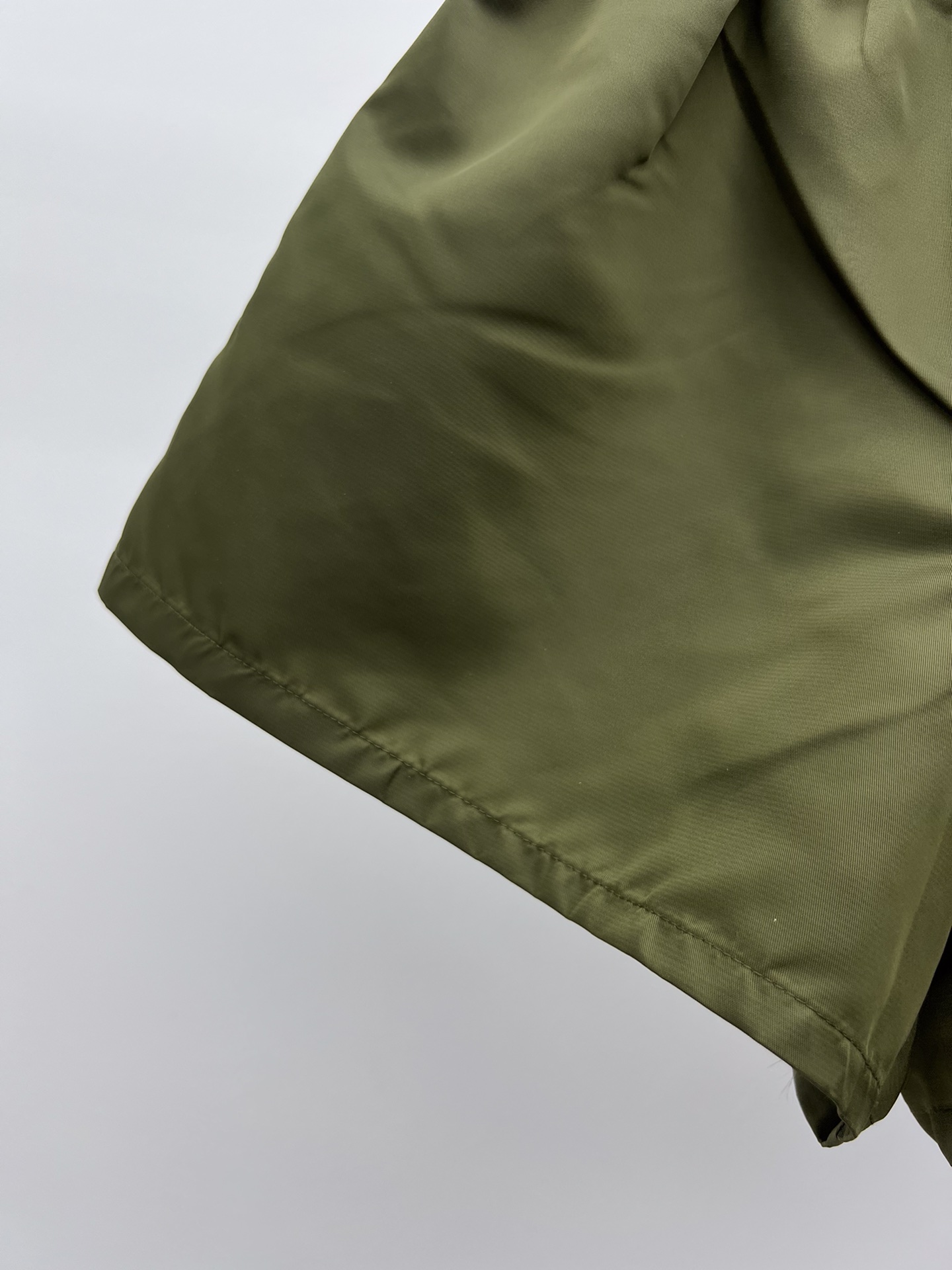 Bagsaaa Pra*a Olive Green Nylon Short