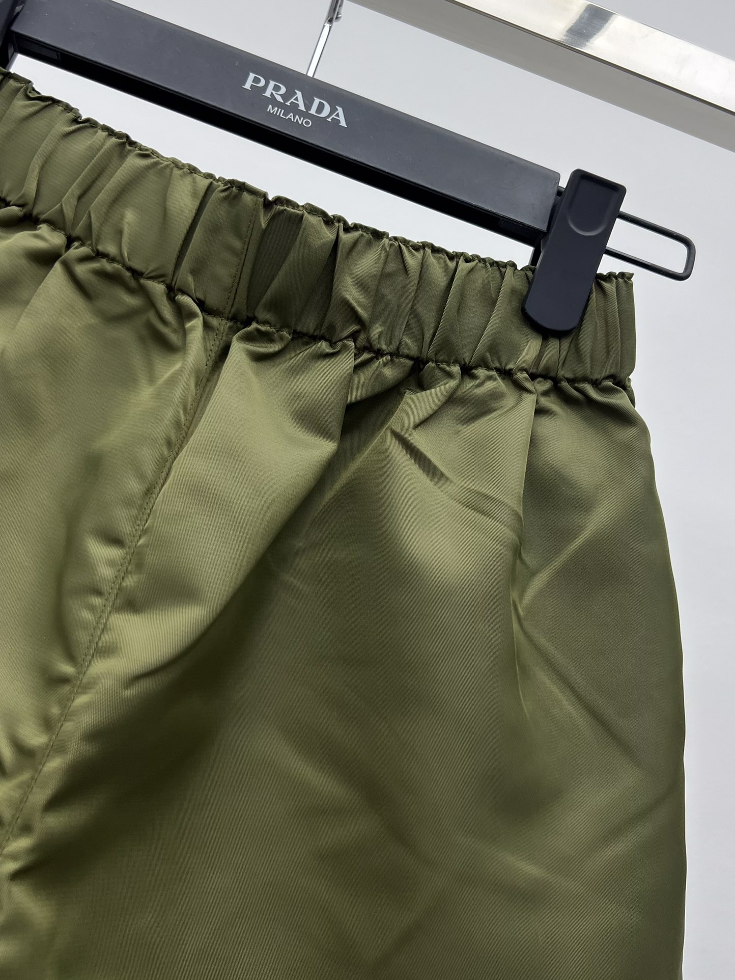 Bagsaaa Pra*a Olive Green Nylon Short