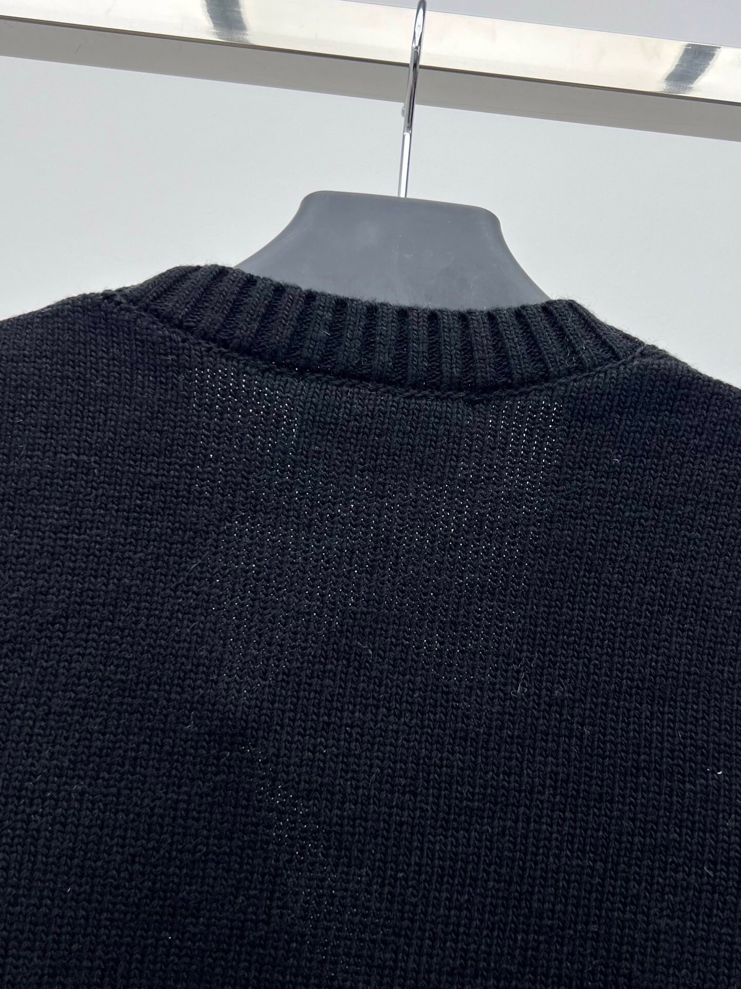 Bagsaaa Pra*a Cardigan With Fur Cuff