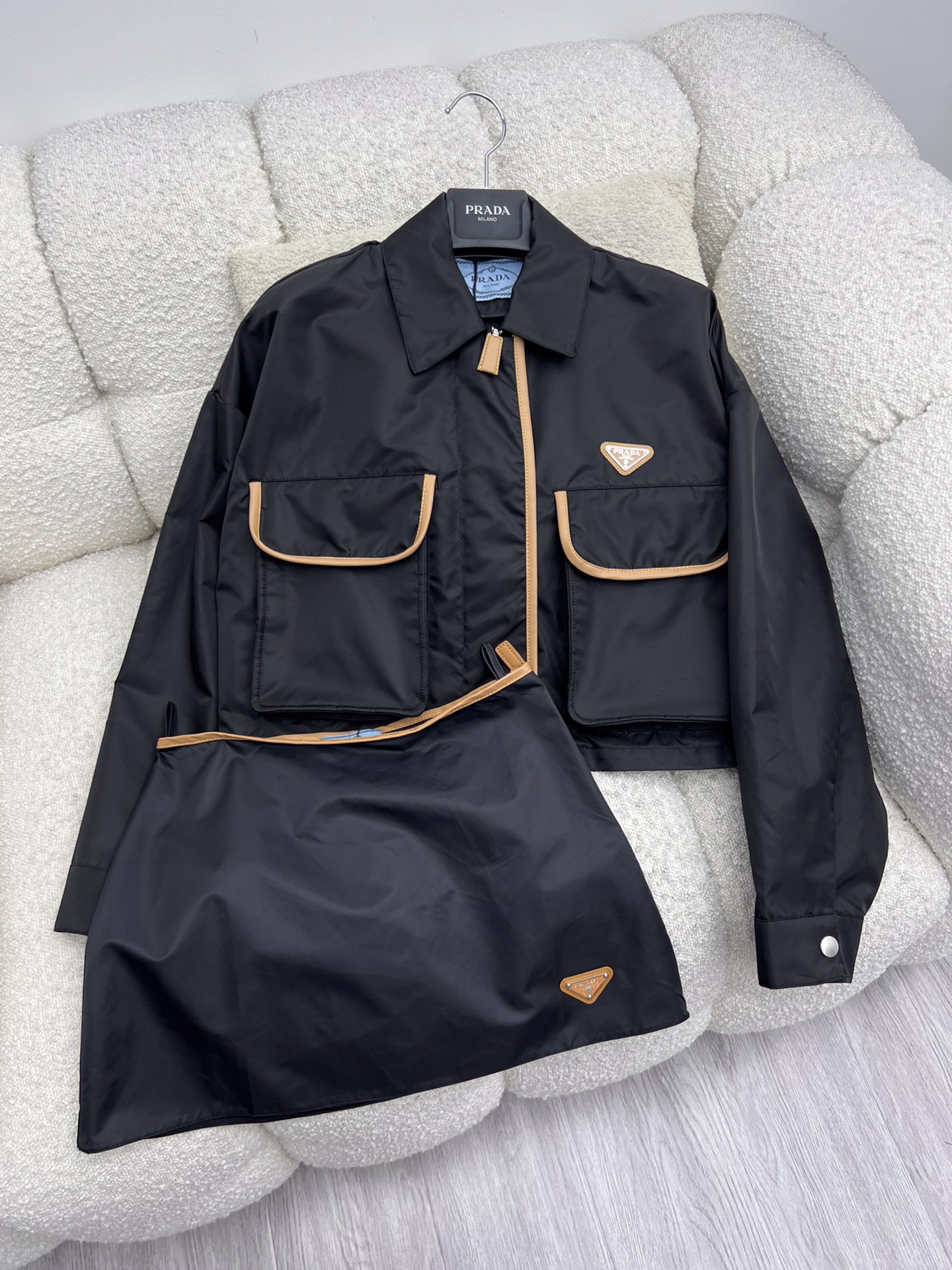 Bagsaaa Pra*a Re-Nylon Black Set