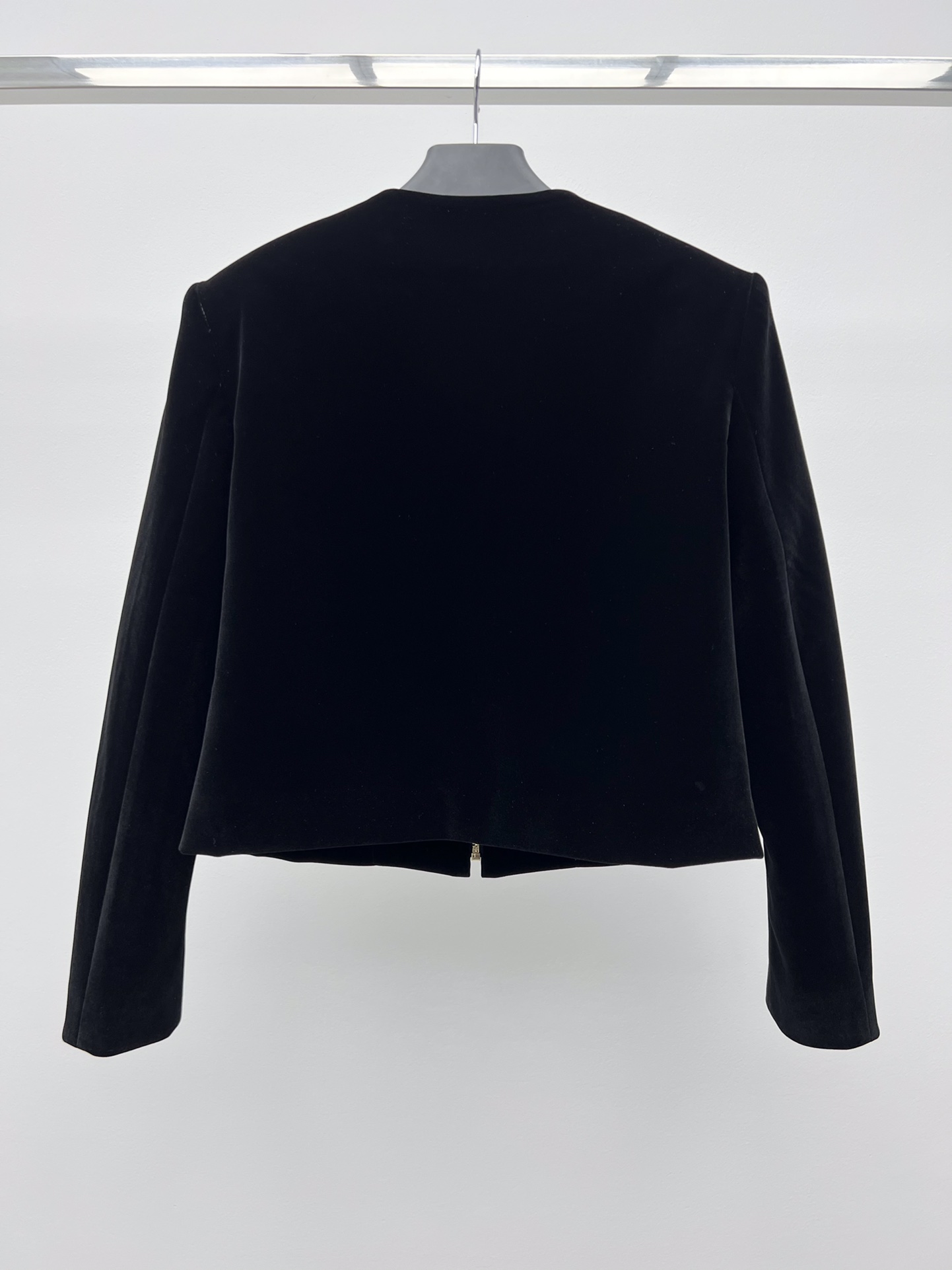 Bagsaaa Pra*a Velvet Black Jacket