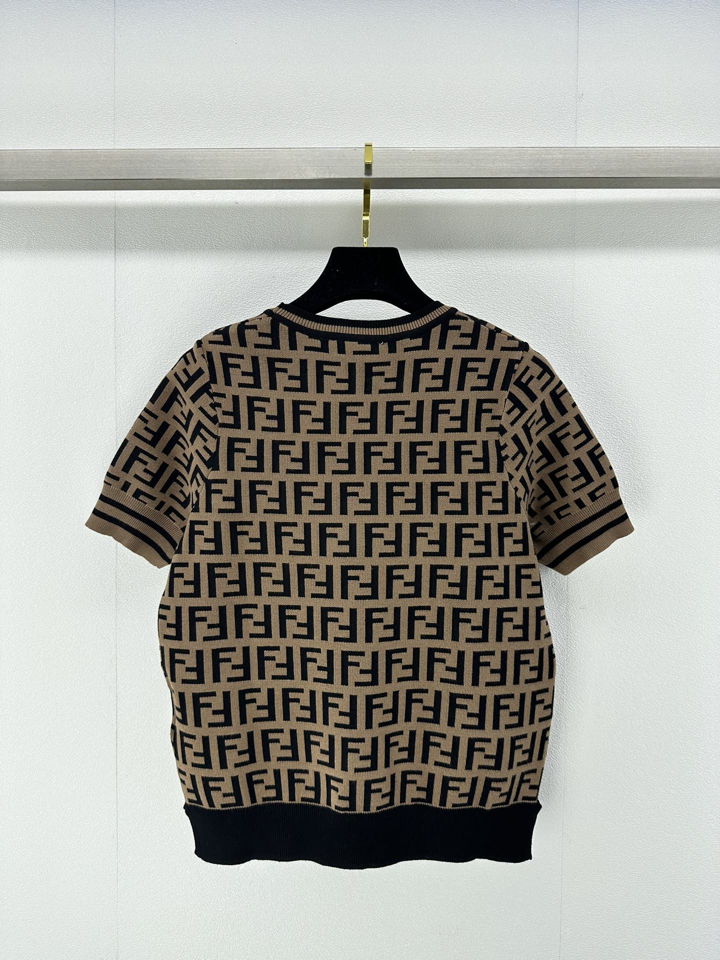 BAGSAAA F**di FF MOTIF SHORT SLEEVES PULLOVER