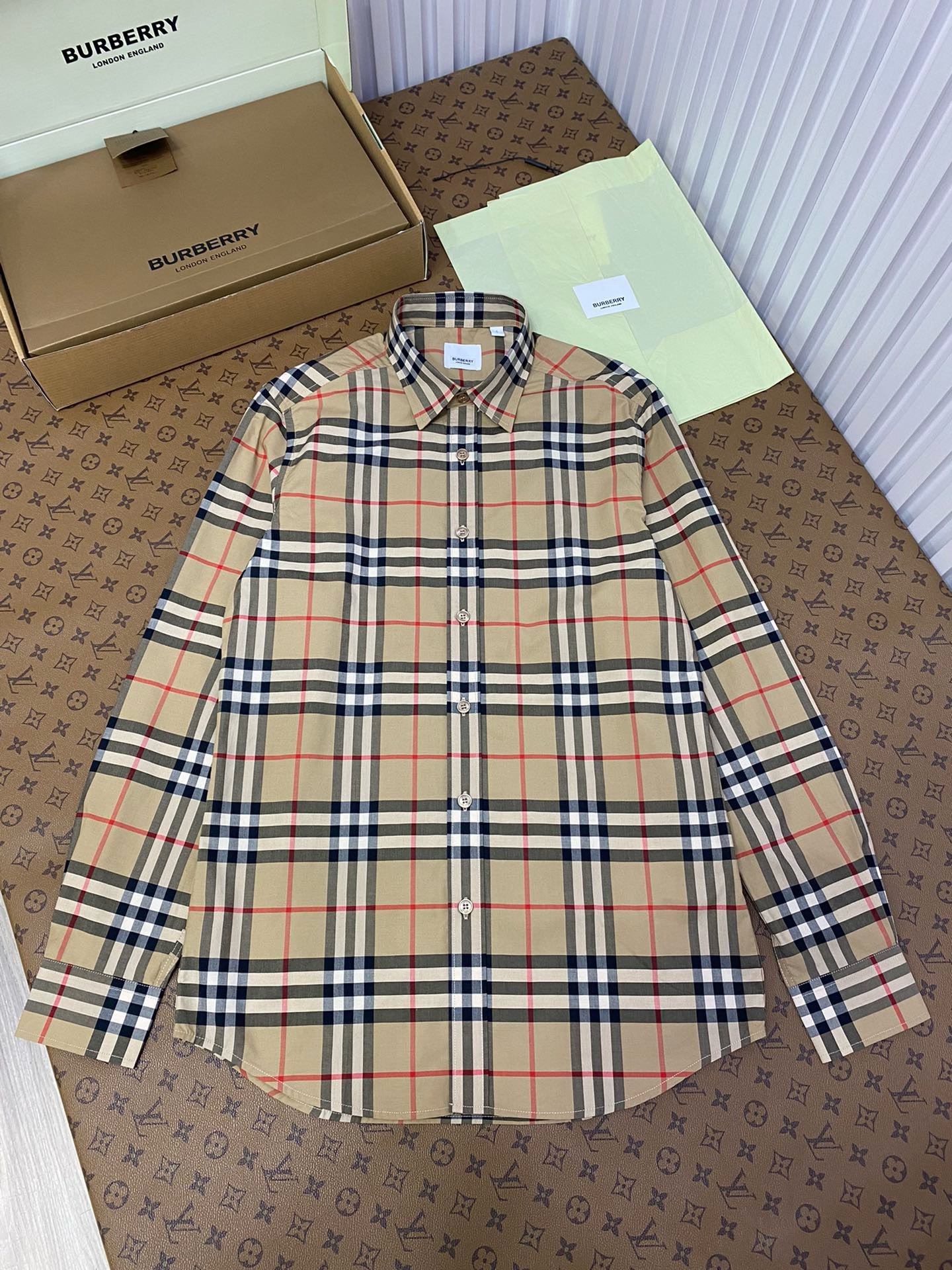 Bagsaaa Bv*b*rry Vintage Checked Shirt 