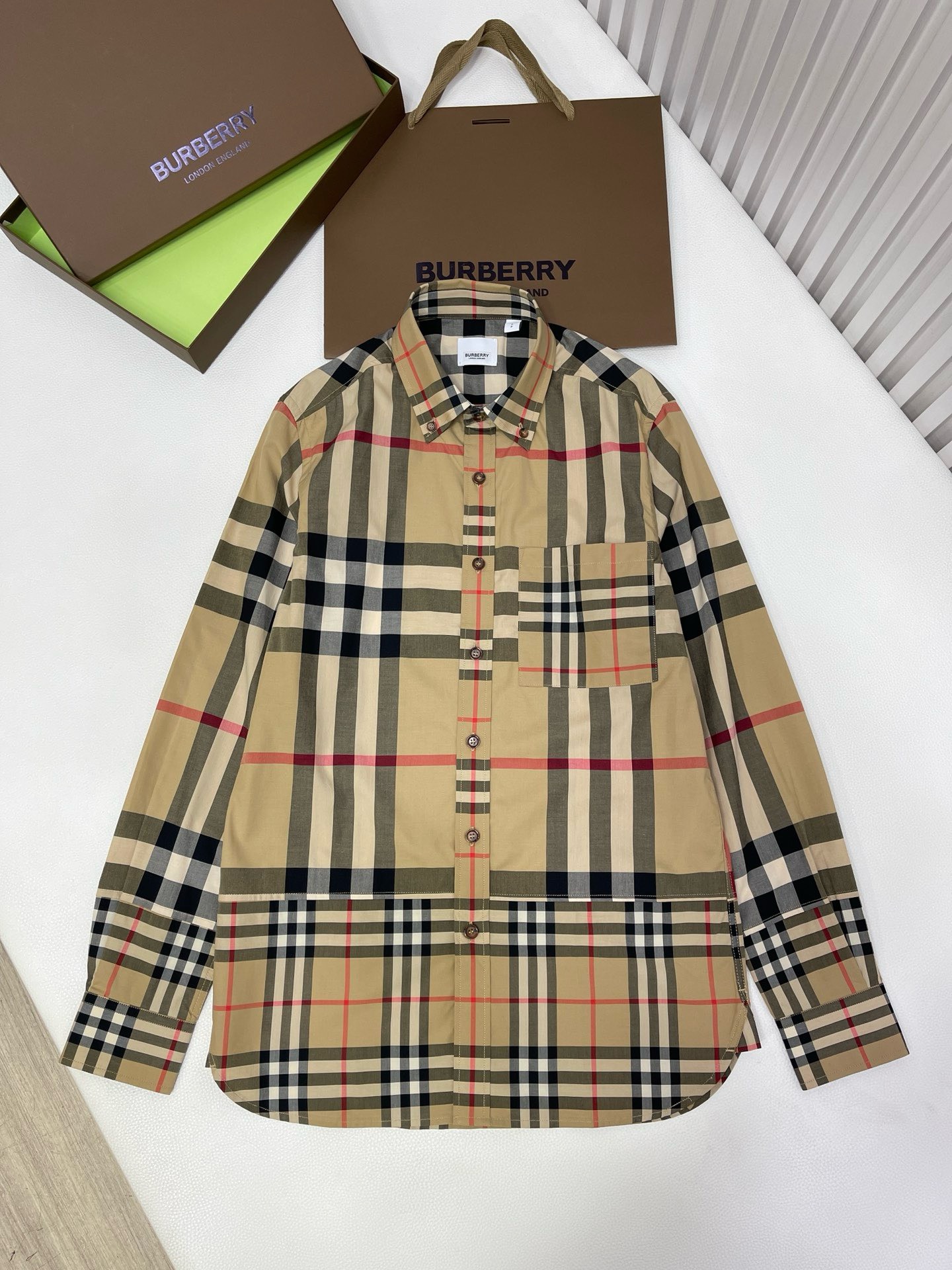 Bagsaaa Bv*b*rry Vintage Checked Shirt 02