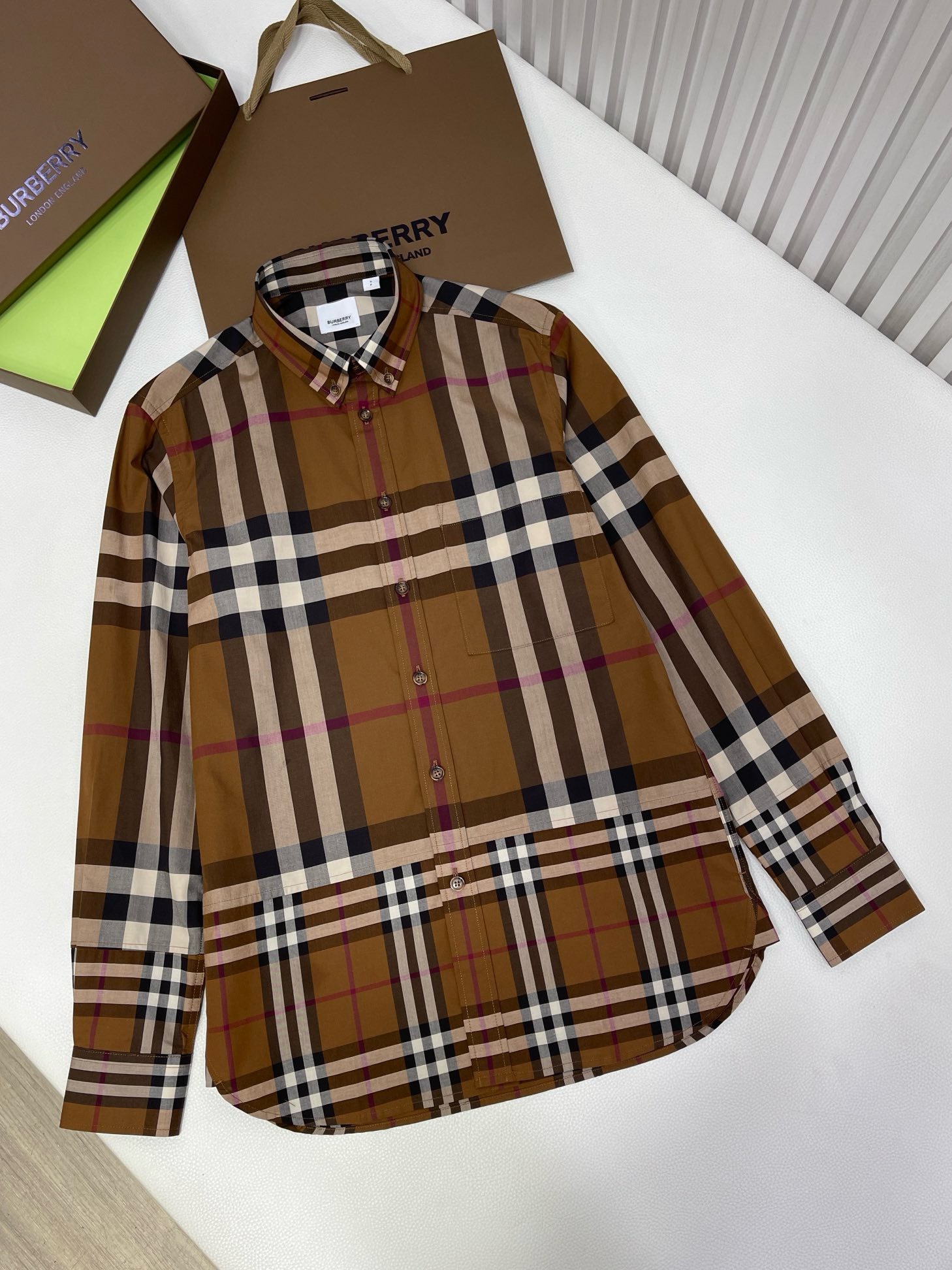 Bagsaaa Bv*b*rry Vintage Checked Shirt 02