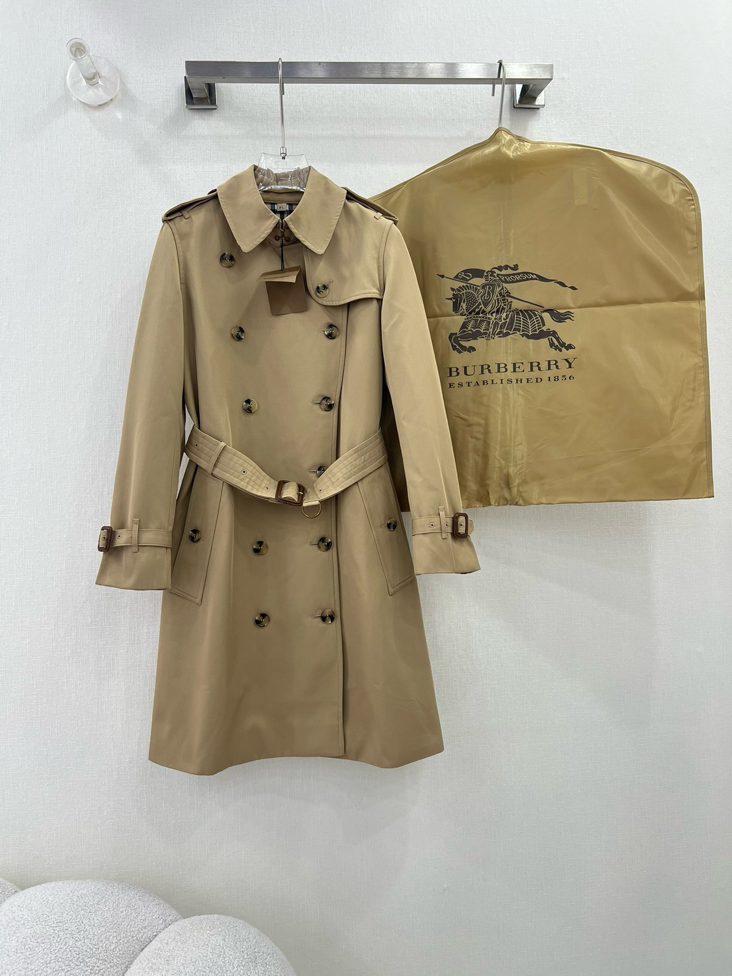 Bagsaaa Bv*b*rry Short Kensington Heritage Trench Coat