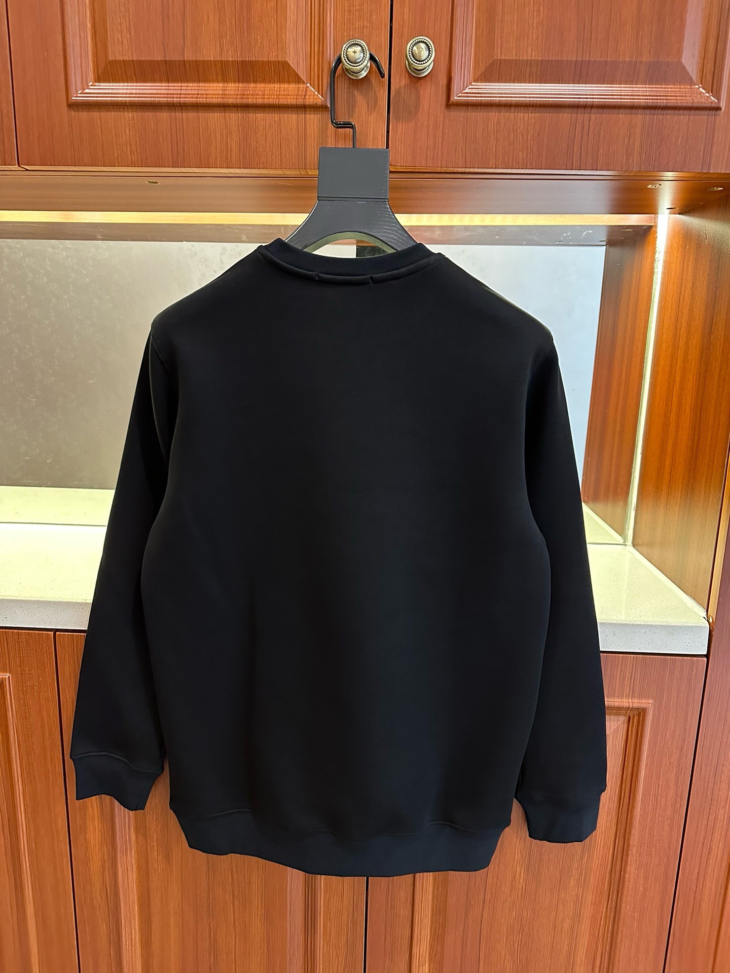 Bagsaaa DOLCE & GABBANA Cotton crew-neck black sweatshirt