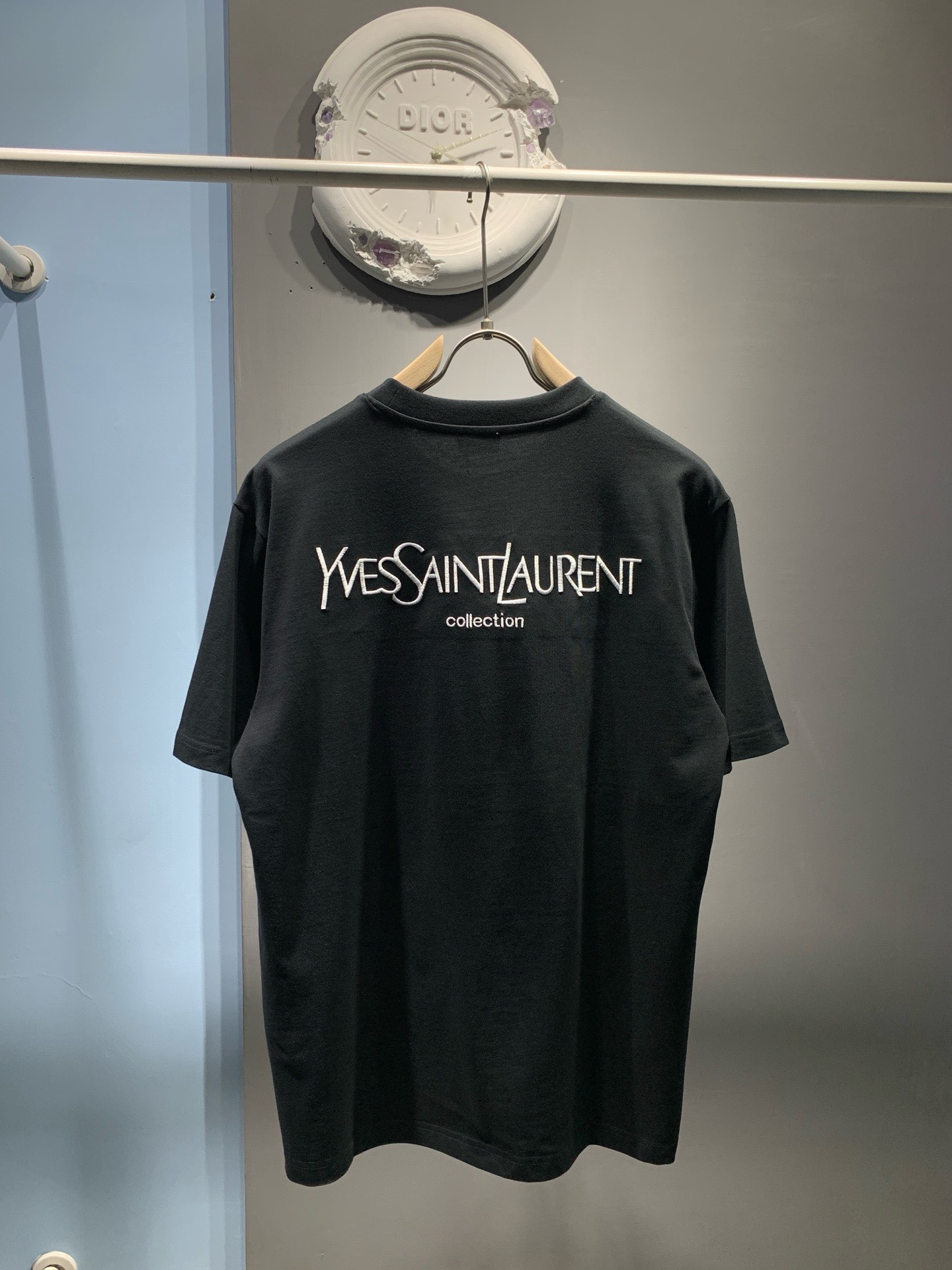 Bagsaaa Y51 Black Front Pocket T-Shirt