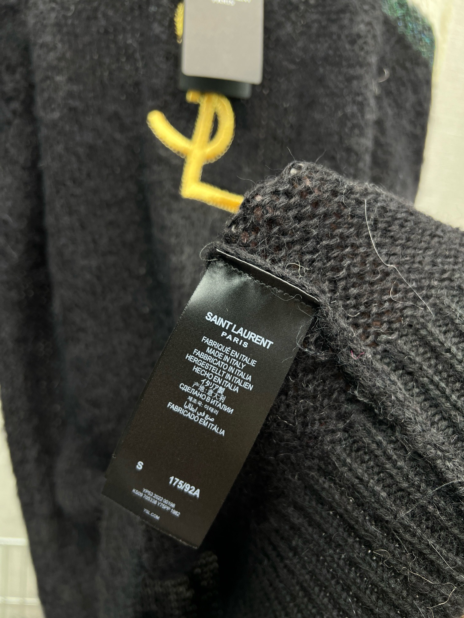 Bagsaaa Y51 Mohair Blend Knit Sweater