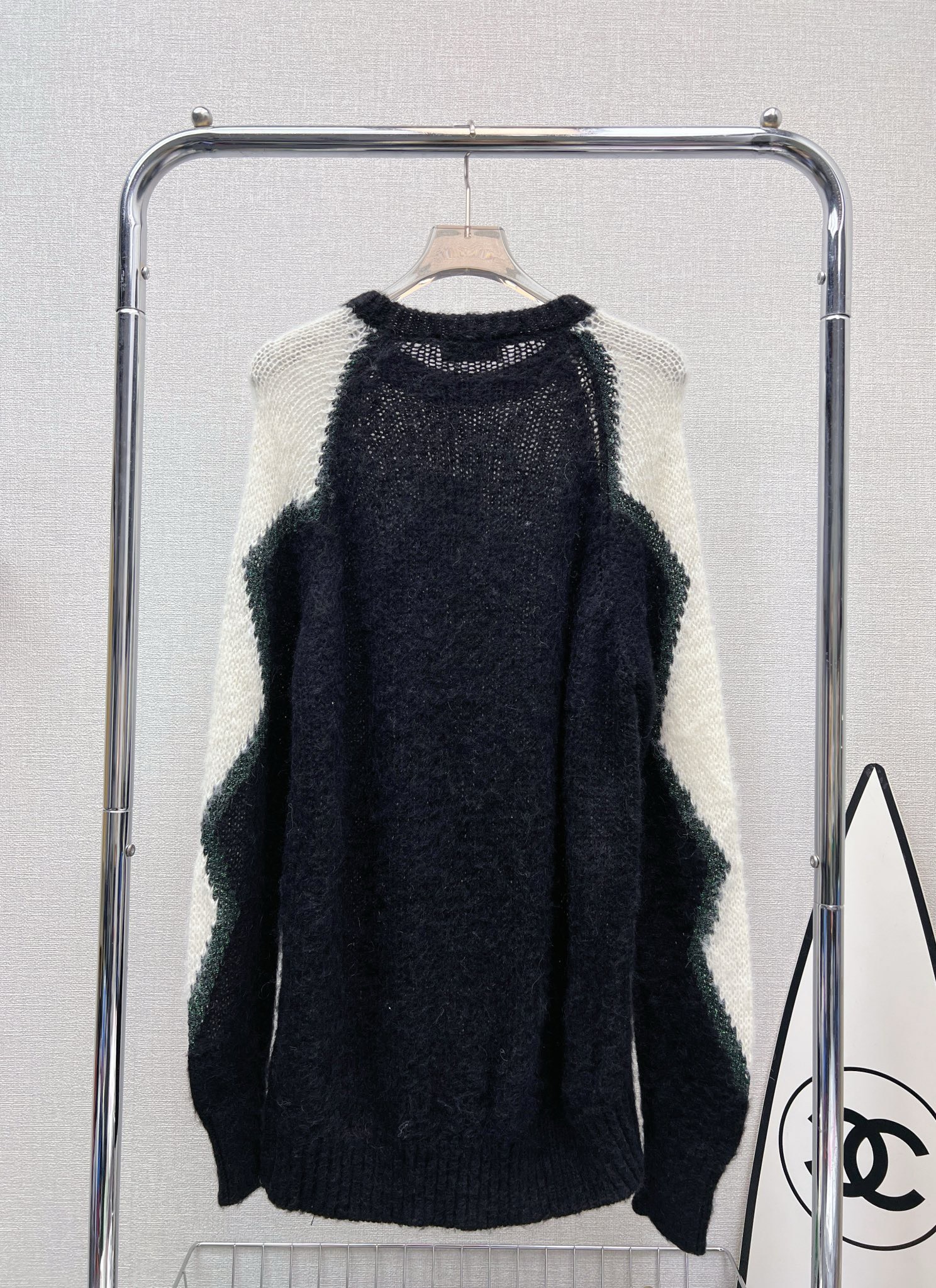 Bagsaaa Y51 Mohair Blend Knit Sweater