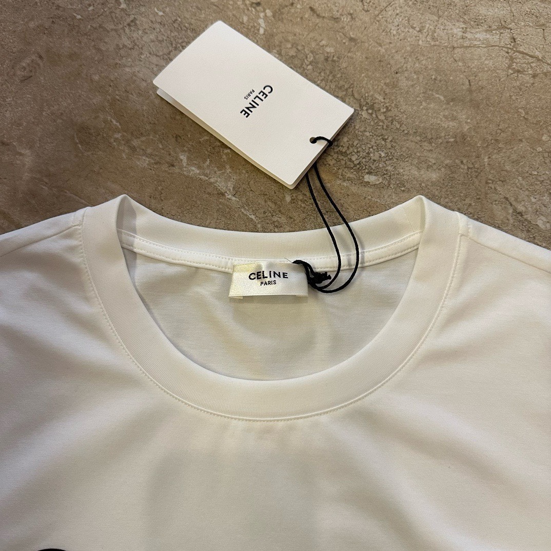 Bagsaaa Ce1i*e White T-Shirt