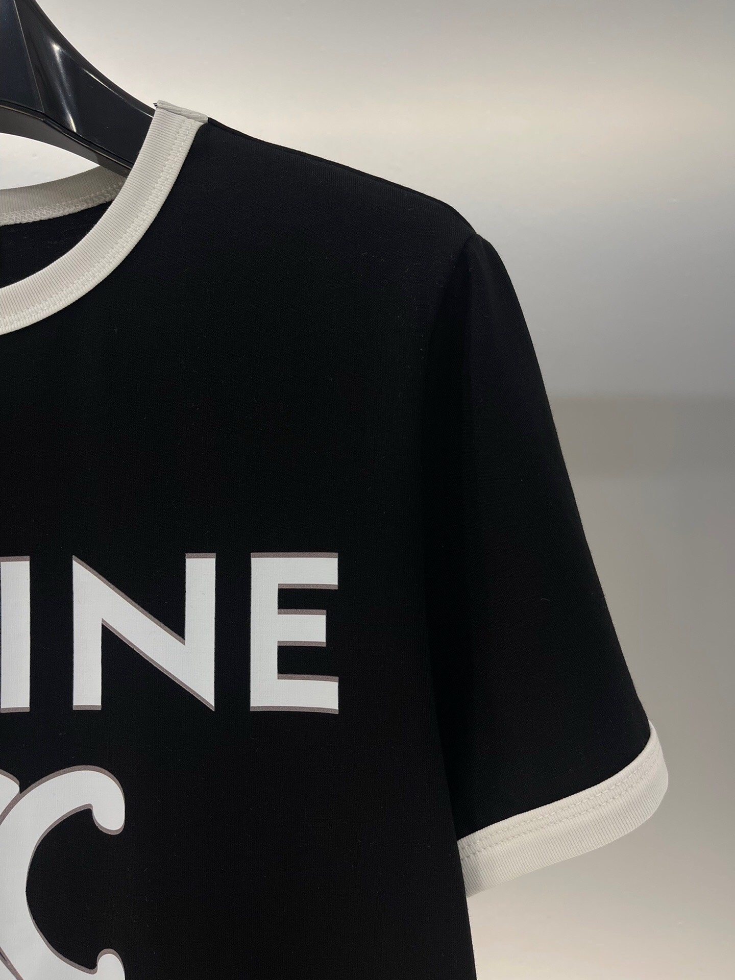 Bagsaaa Ce1i*e Triomphe Black T-Shirt