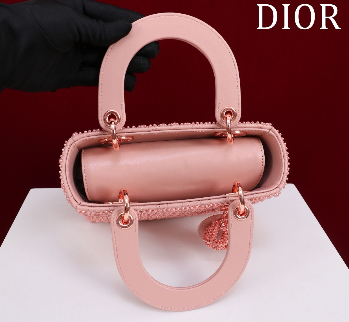 Bagsaaa D10r Lady Mini Pink Pearl 20cm